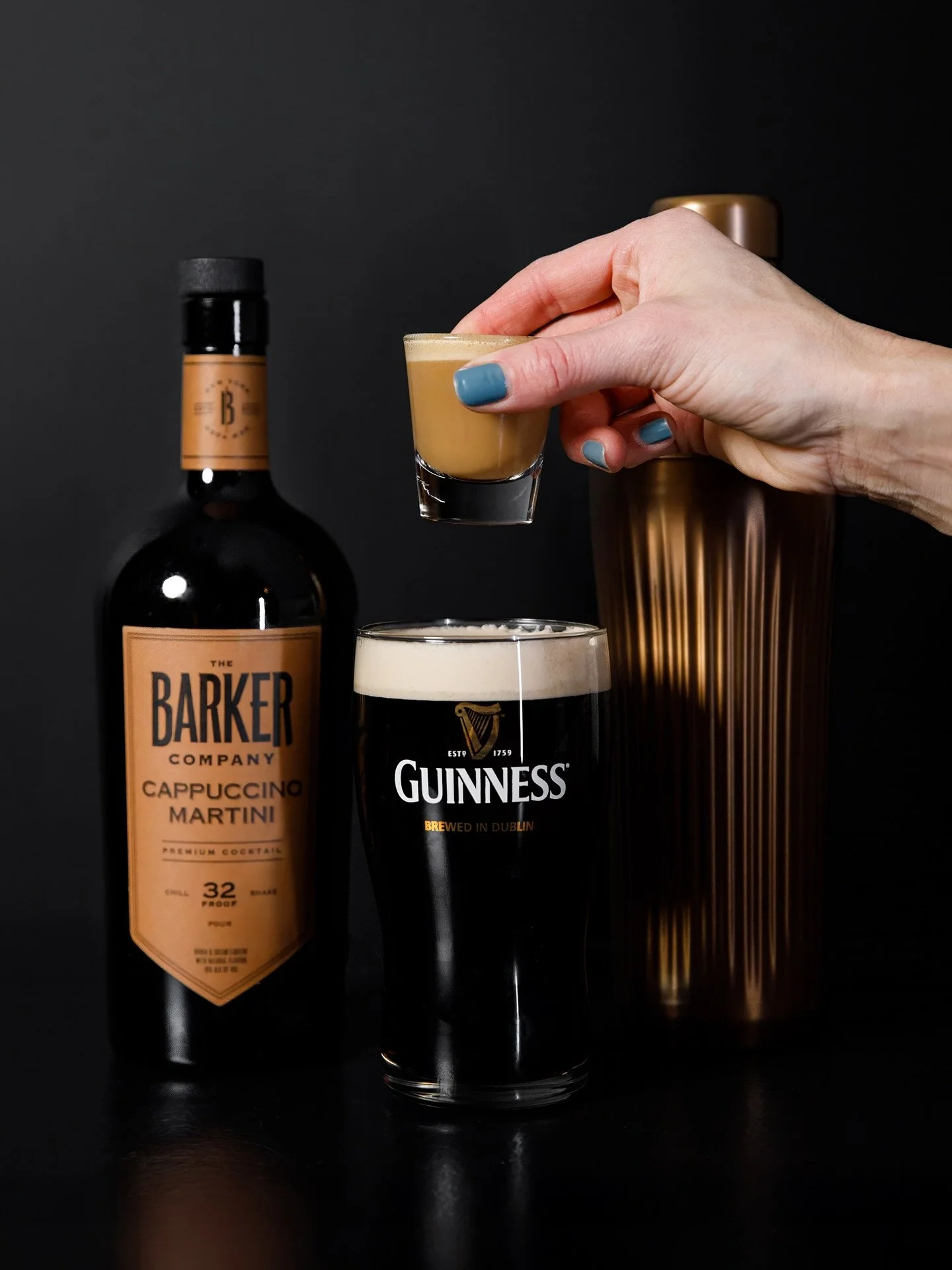 Happy Saint Patrick&rsquo;s Day! 🍀🍸⚡️

When two heads collide they create magic. From our Barker Bomb to our Pure Genius Espresso Martini we have you covered for a new tradition with a true icon @guinness 

The Barker Bomb 💥🍀

- 1 Shot Barker Cap