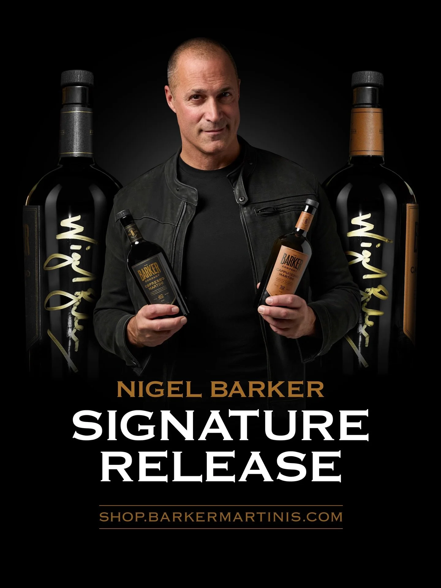The wait is over! The Nigel Barker Signature Release bottles are officially available online&mdash;now in a curated bundle made for those who appreciate the perfect pour. Elevate your collection, stock your bar, and sip something iconic.🍸🖊️

Get yo