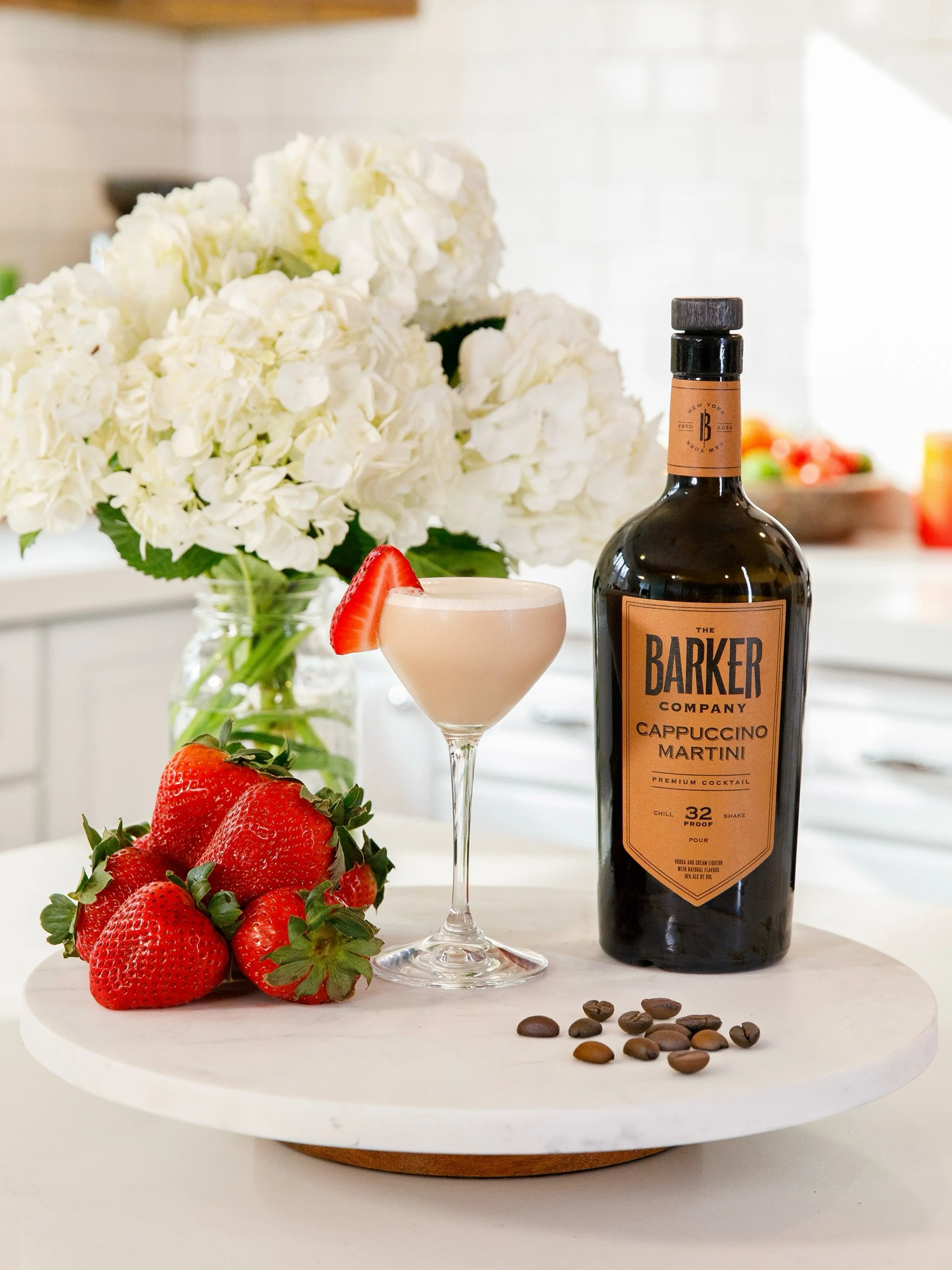 To the Moms who make life sweeter, smoother, and a whole lot more fun &mdash; Cheers!🍸💋 

Strawberry Delight Cappuccino Martini 🍓☕️ 

- 2 oz Barkers Cappuccino Martini
- 1 oz Mozart Chocolate Strawberry Liqueur
- Shaker Over Ice
- Garnish with a F