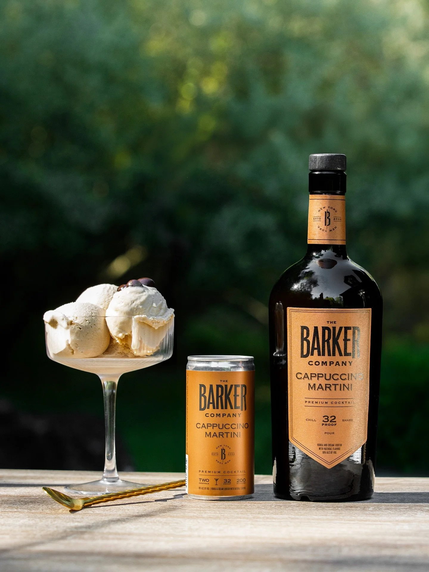 Cappuccino Martini Ice Cream? Yup 🍸🍨

Our Cappuccino Martini which is 32 proof (16% alc/vol) can be made into any frozen treat. Simply freeze it or add it to an ice cream or slushie machine and top it off with chocolate covered espresso beans. Addi