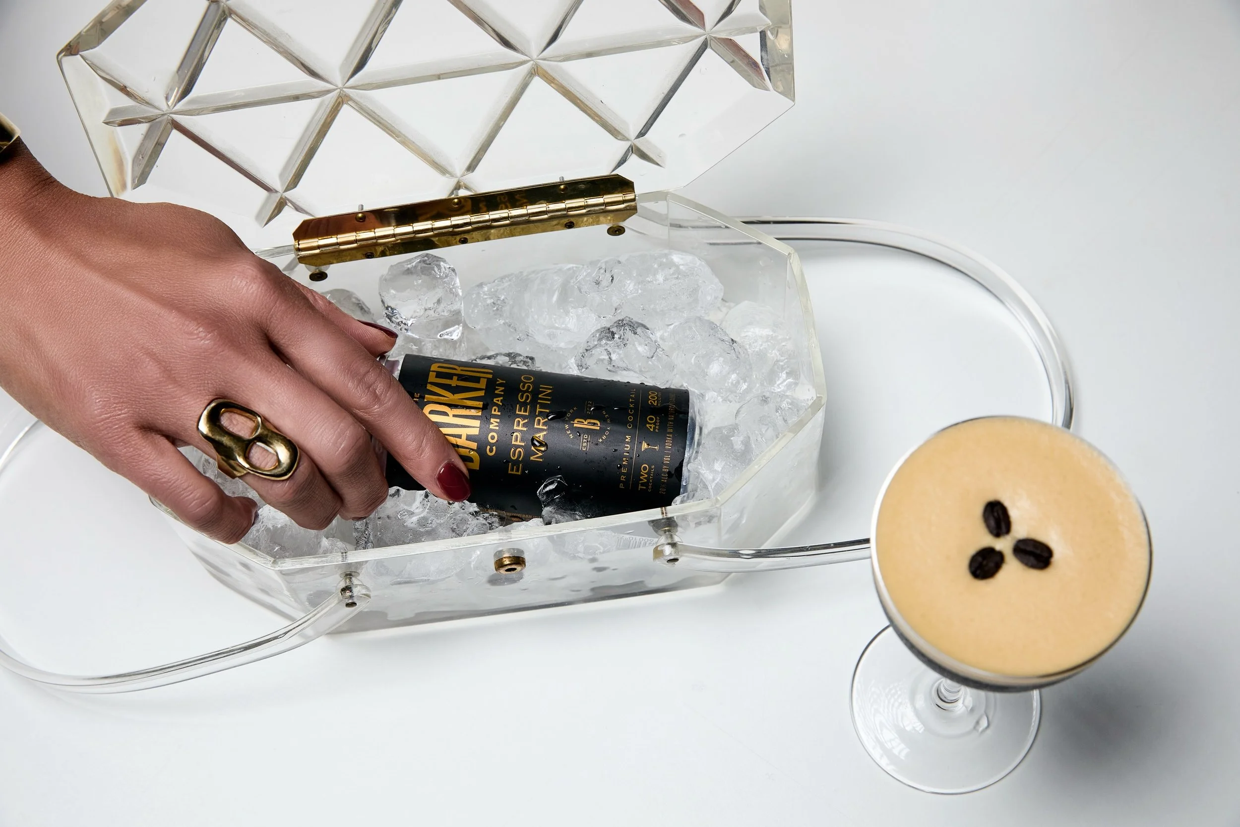 There&rsquo;s only two essentials you need at New York Fashion Week&hellip; Barkers and a clear clutch to show it off. 

The Barker Espresso Martini, the most fashionable cocktail in the world&hellip;