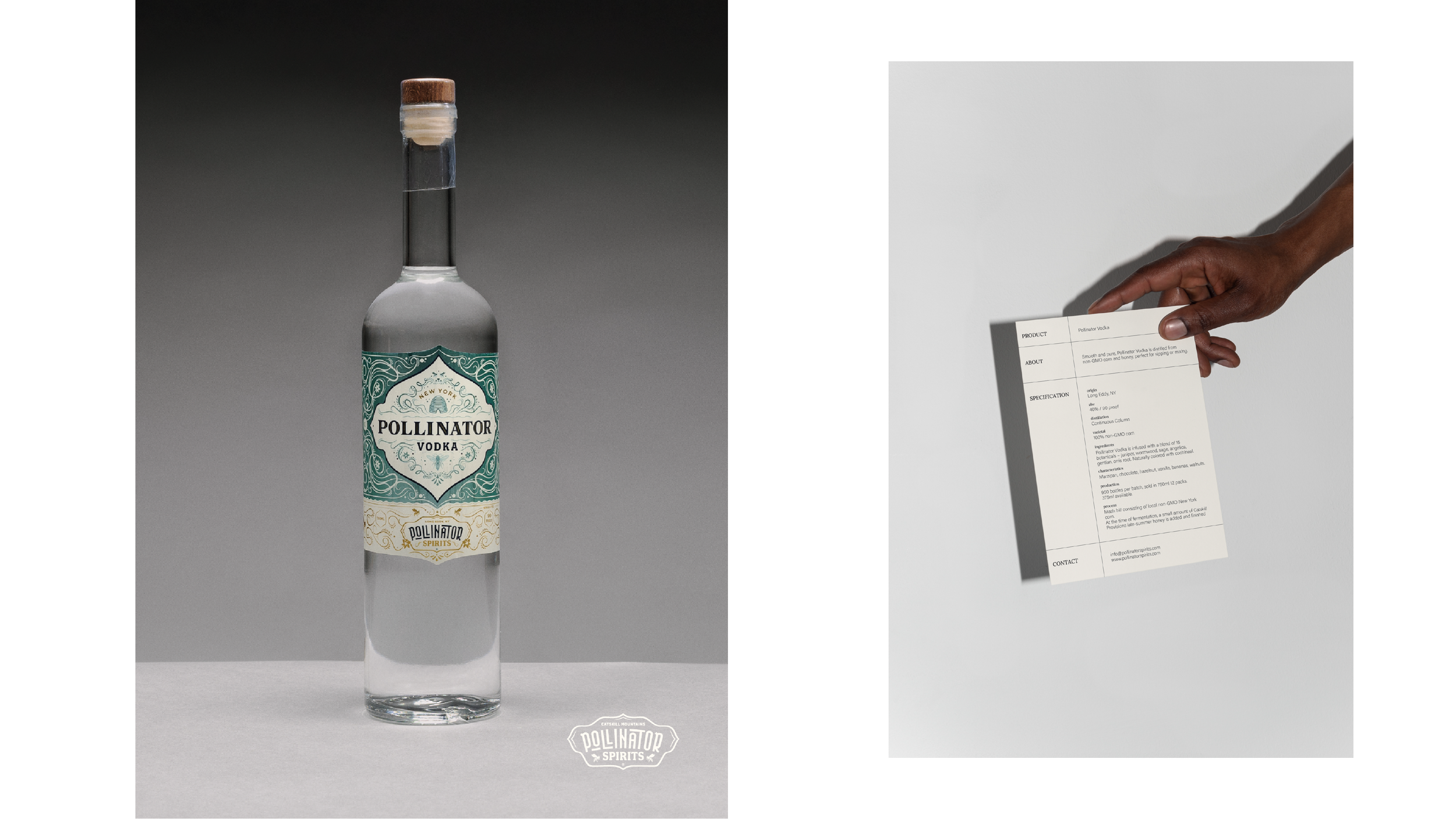 Product Spec Sheet - Pollinator Vodka