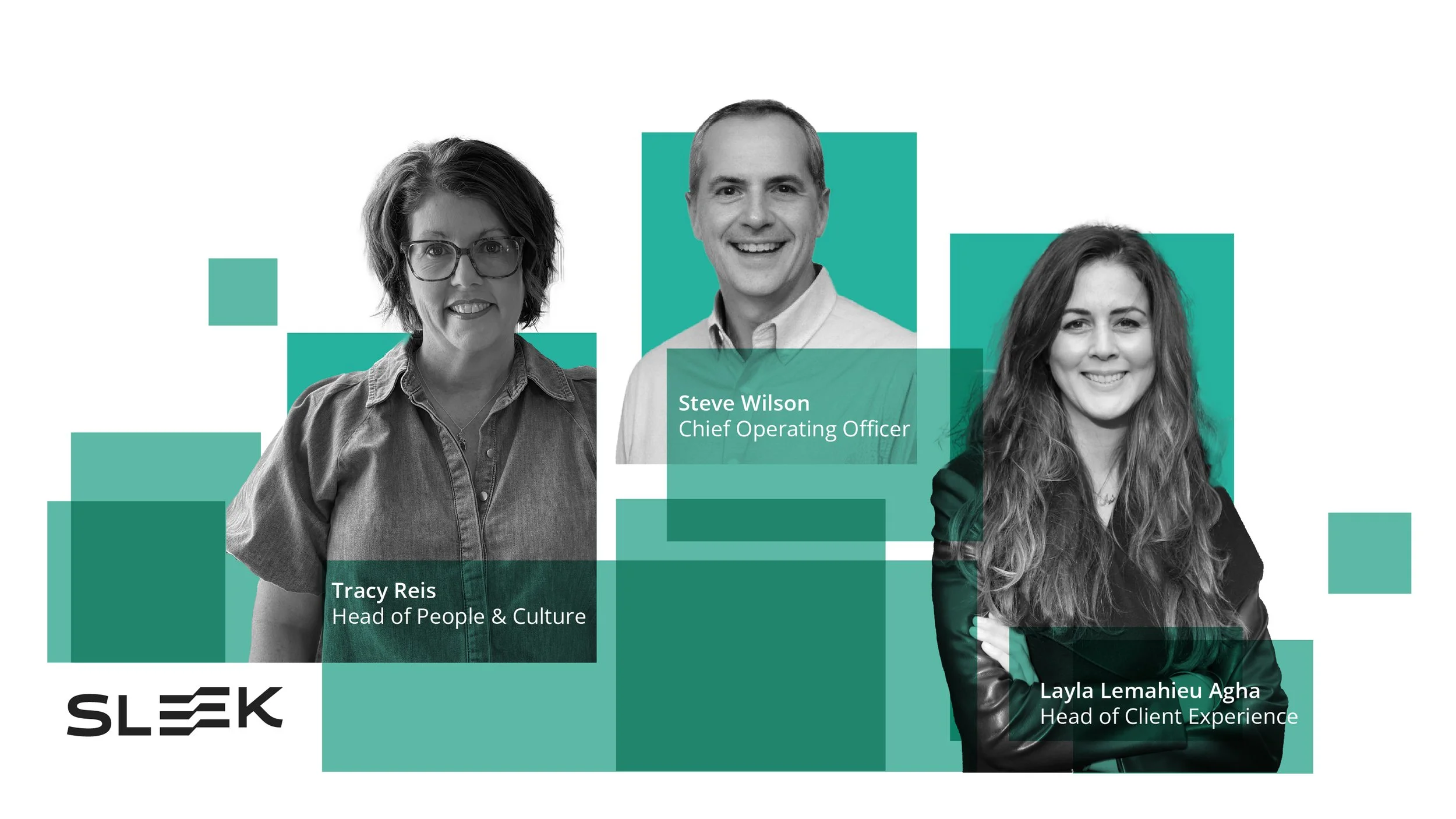 Sleek Strengthens Senior Leadership Team with Three Strategic Appointments