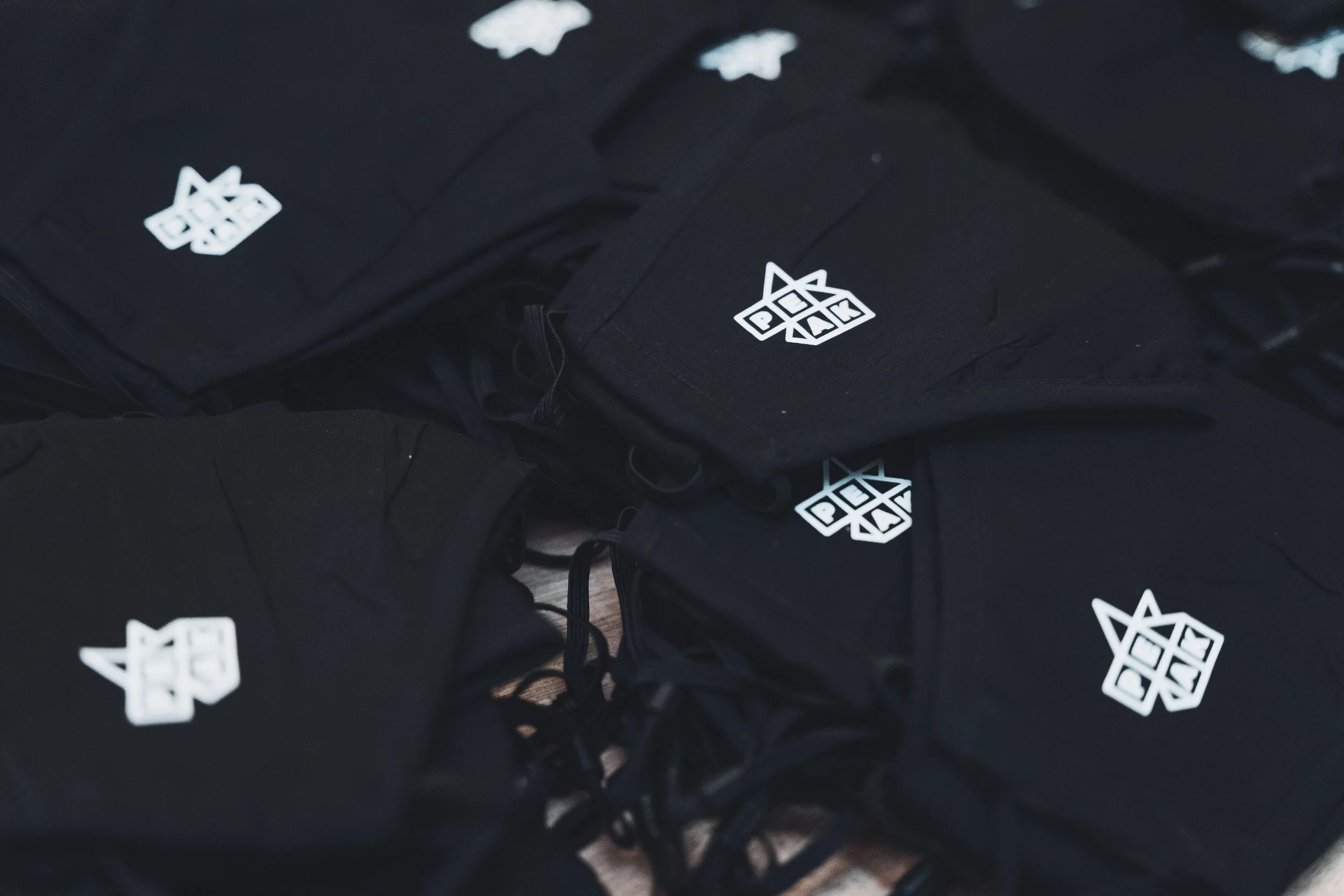 Peak branded swag items at Altitudex