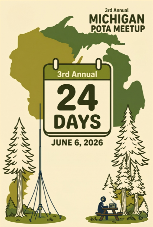 The countdown is on. 24 days until Hartwick Pines!