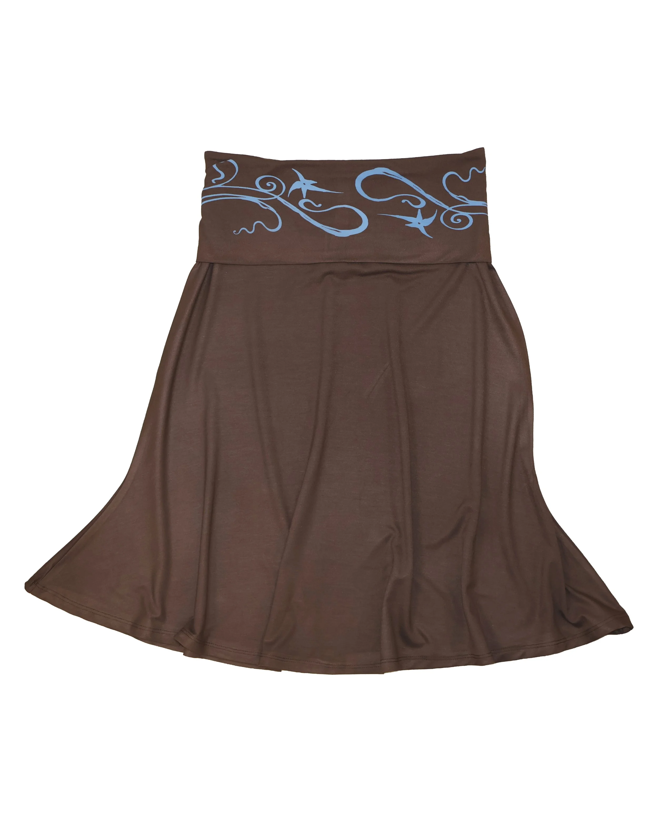 Garden brown skirt front-Camila Maldonado.jpg