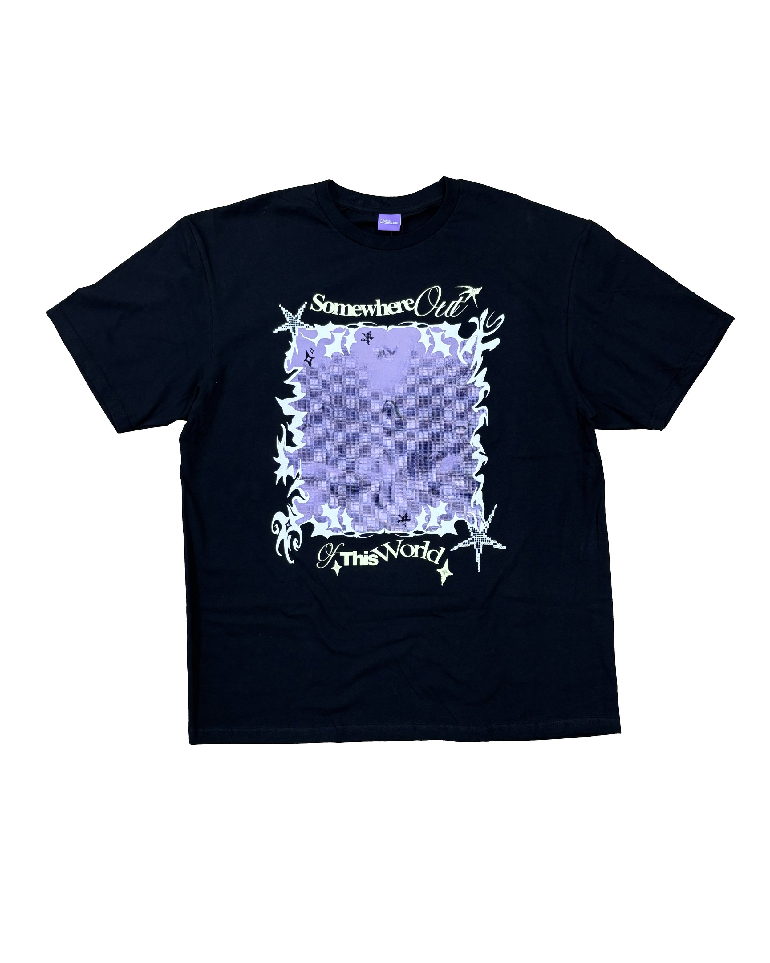 Somewhere out of this world T-shirt_Front_Camila Maldonado.jpg