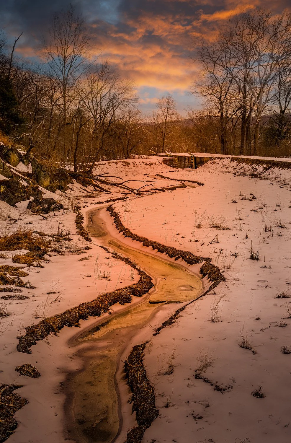 Sunset, Great Falls Natl. Park, MD