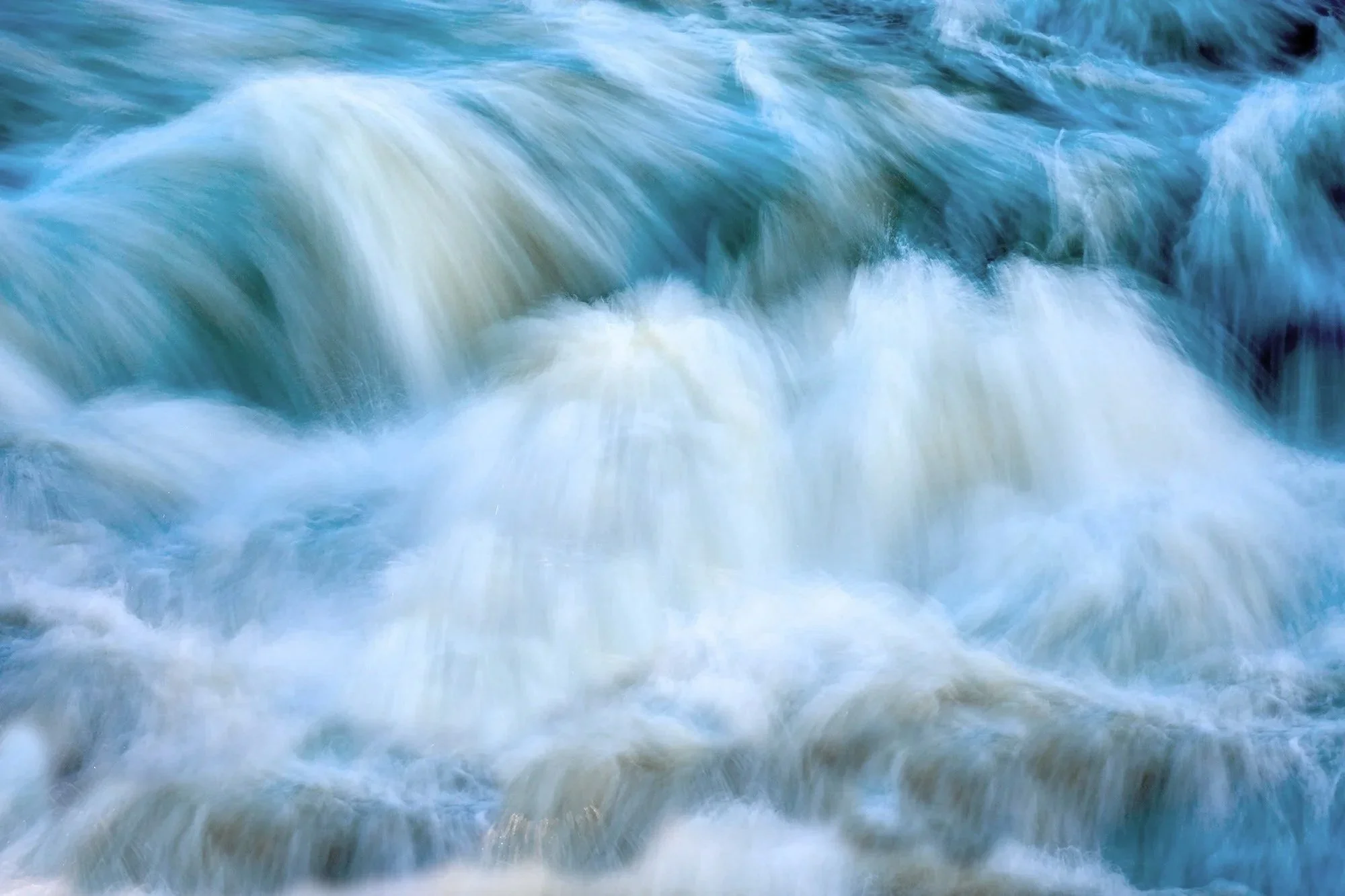 Rocks and Water Abstract
