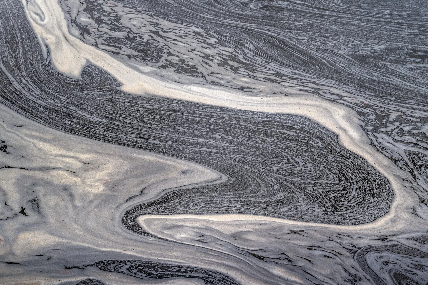 Foam Patterns - Potomac River