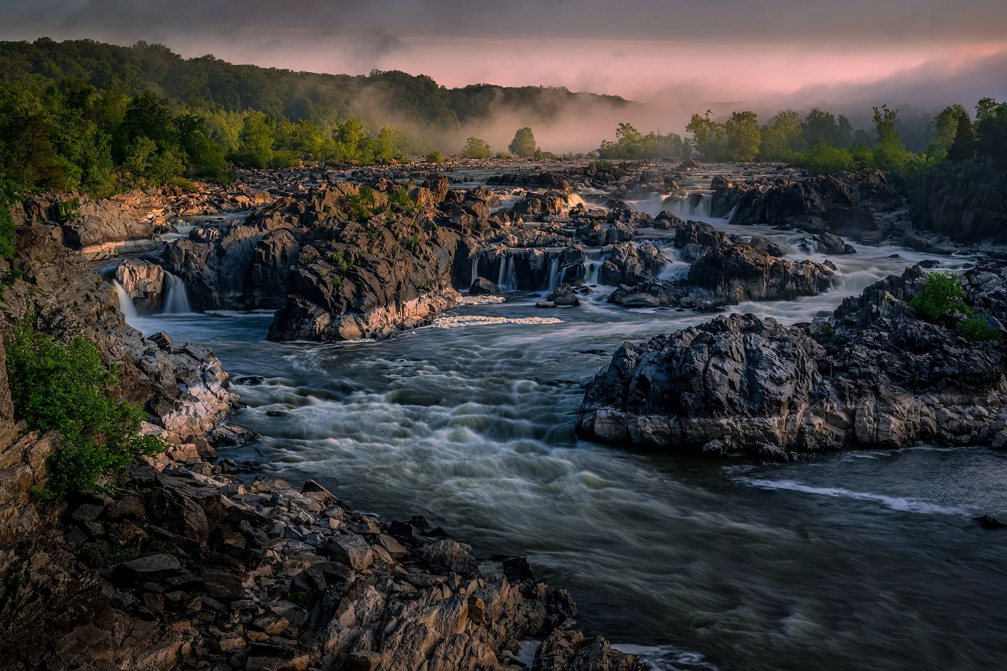 Spring Fog, Great Falls Natl. Park, VA