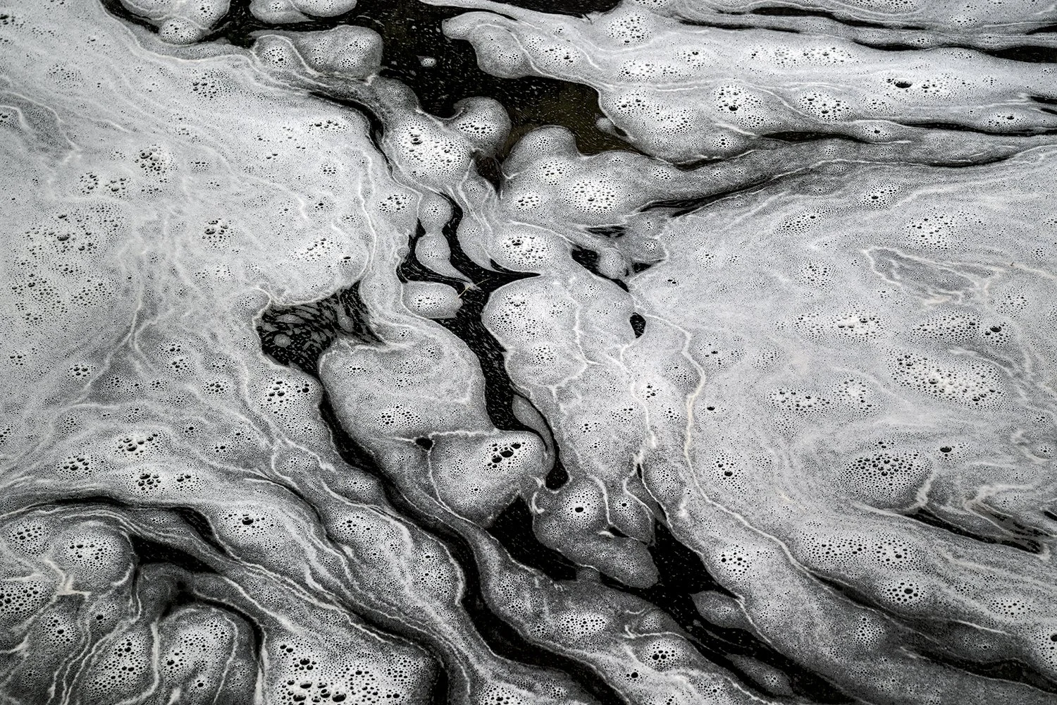 Foam Patterns - Potomac River