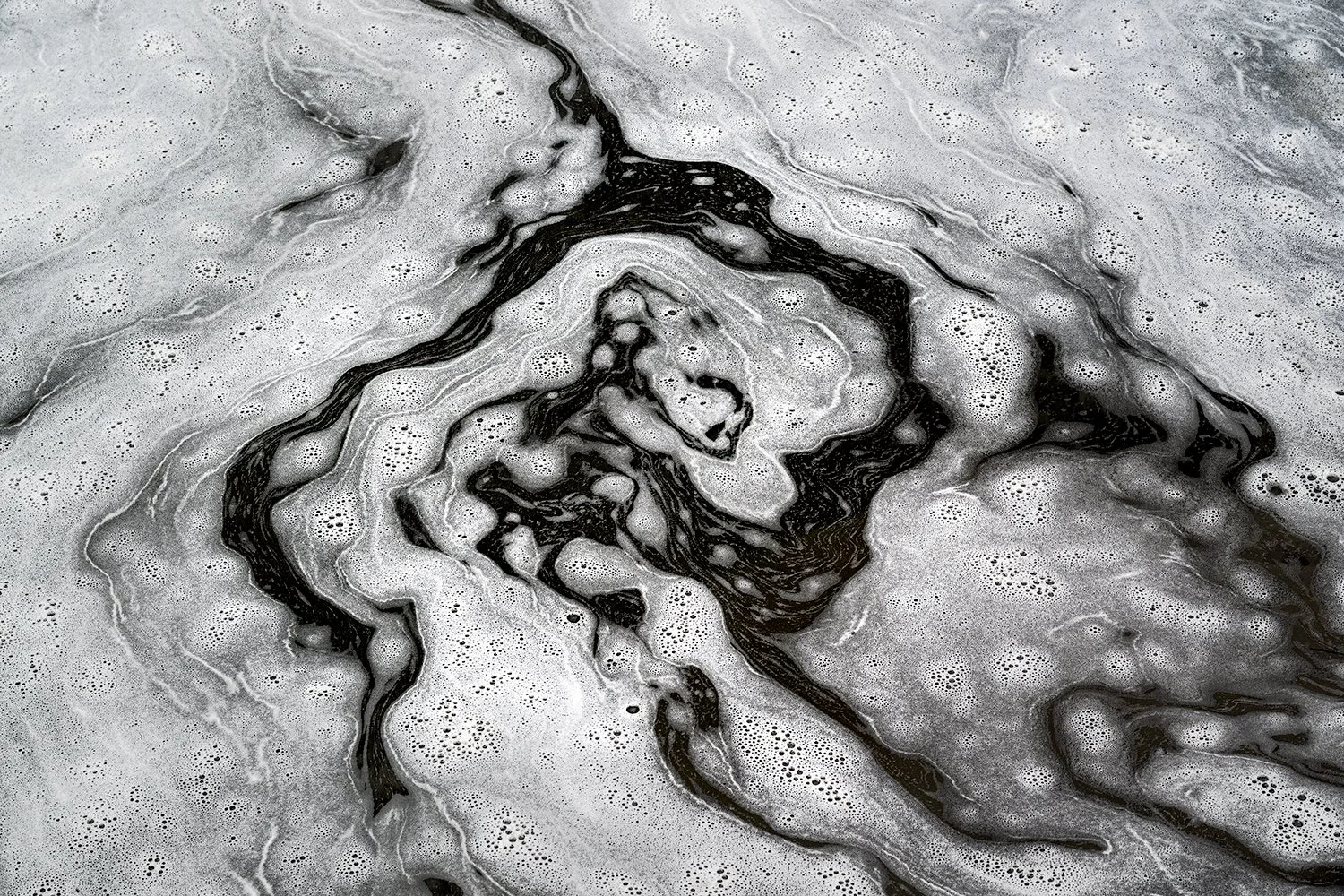 Foam Patterns - Potomac River
