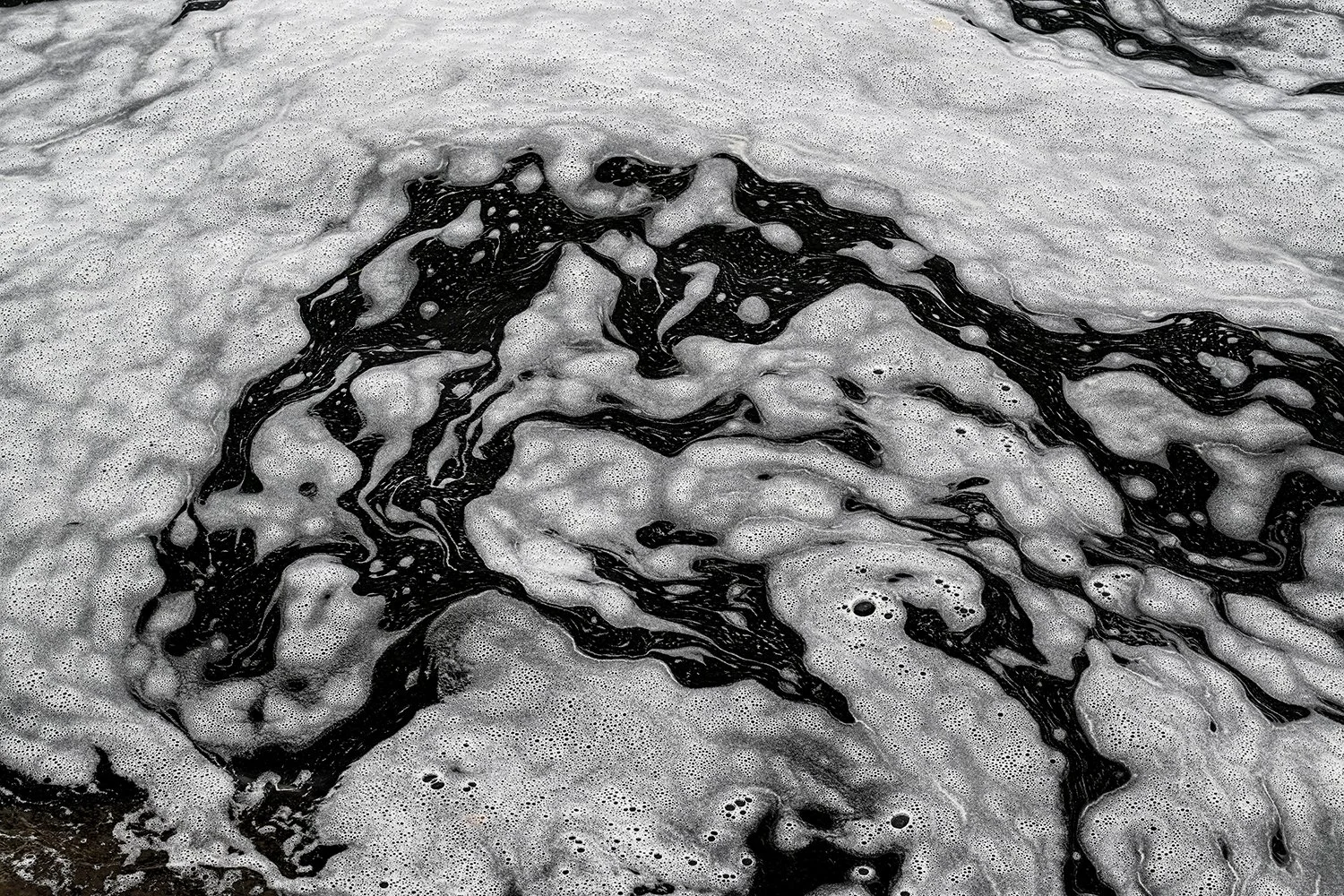 Foam Patterns - Potomac River