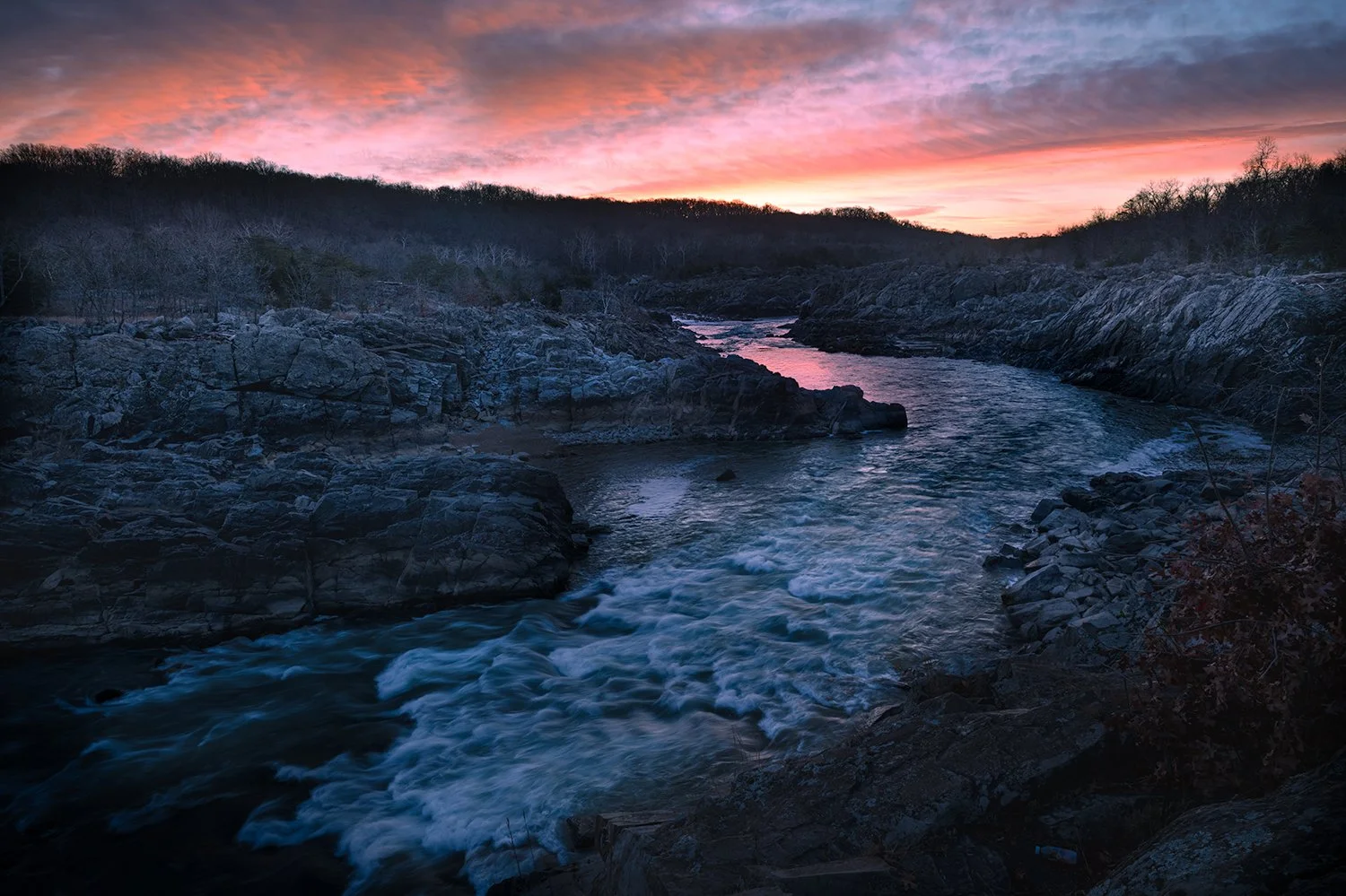 Sunrise, Great Falls Natl. Park, VA