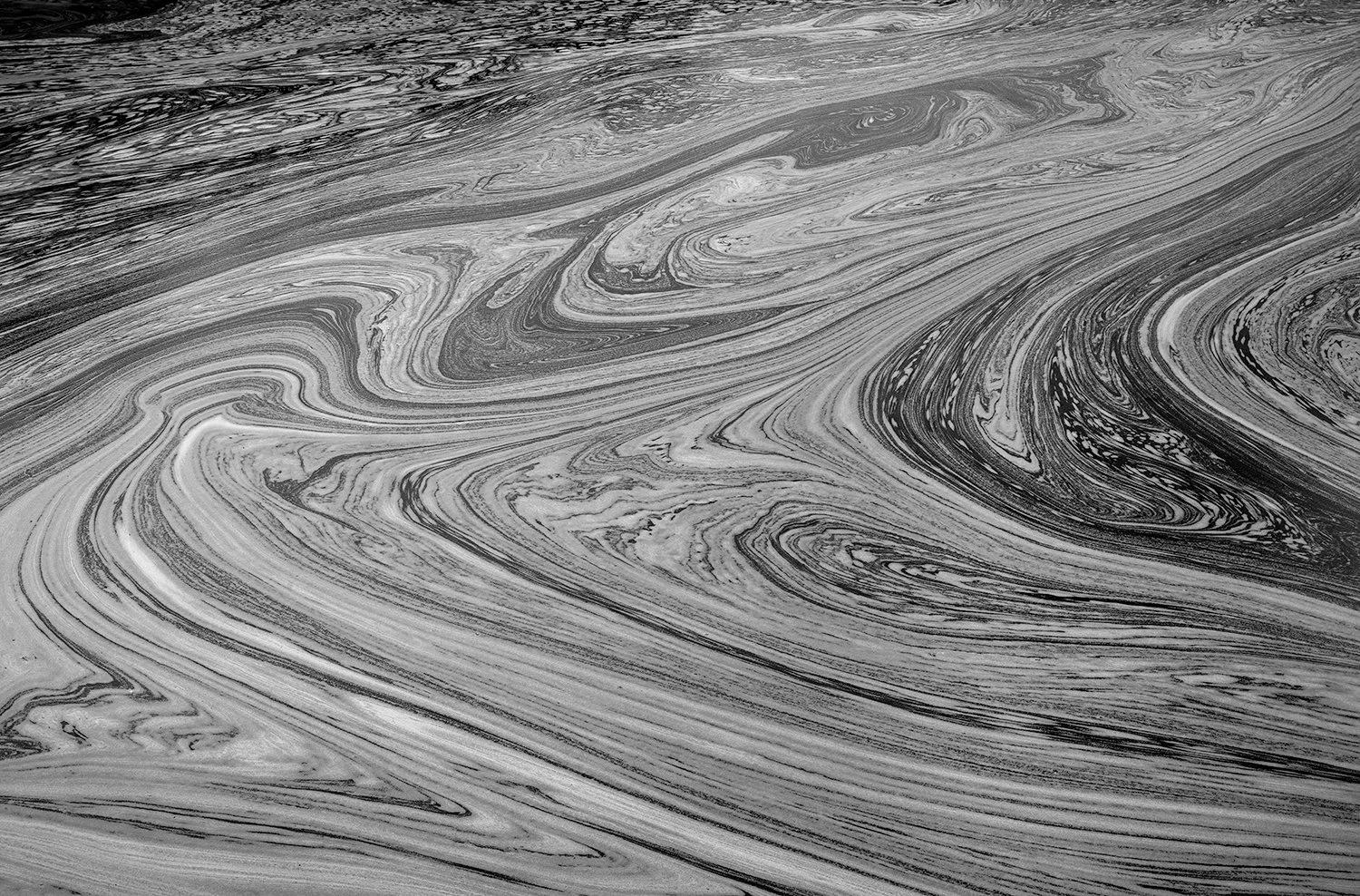 Foam Patterns - Potomac River