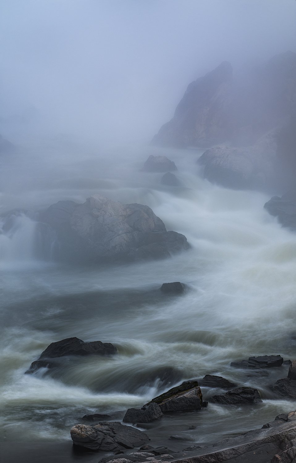 Spring Fog, Great Falls Natl. Park, MD
