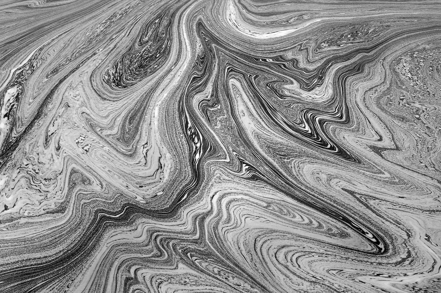 Foam Patterns - Potomac River