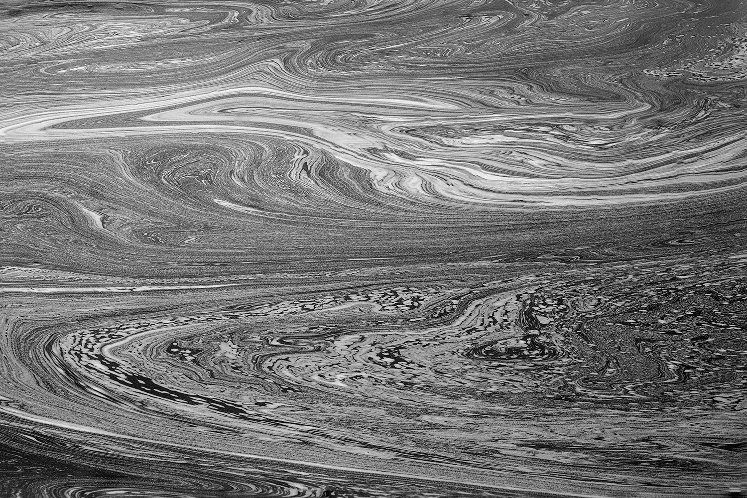 Foam Patterns - Potomac River