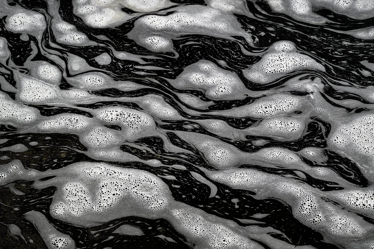 Foam Patterns - Potomac River