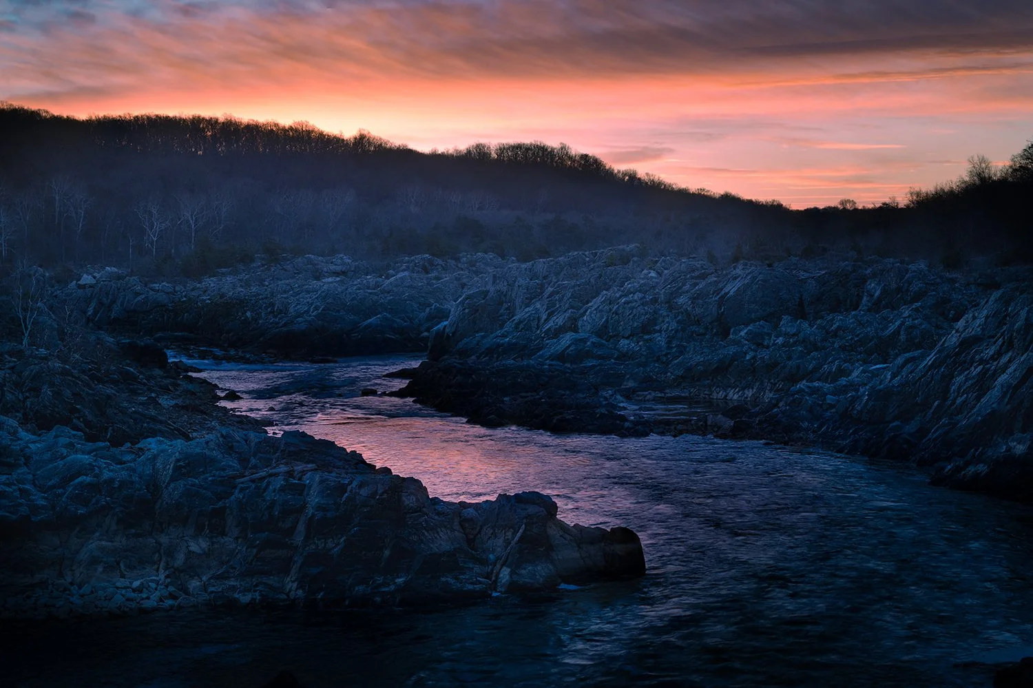 Sunrise, Great Falls Natl. Park, VA