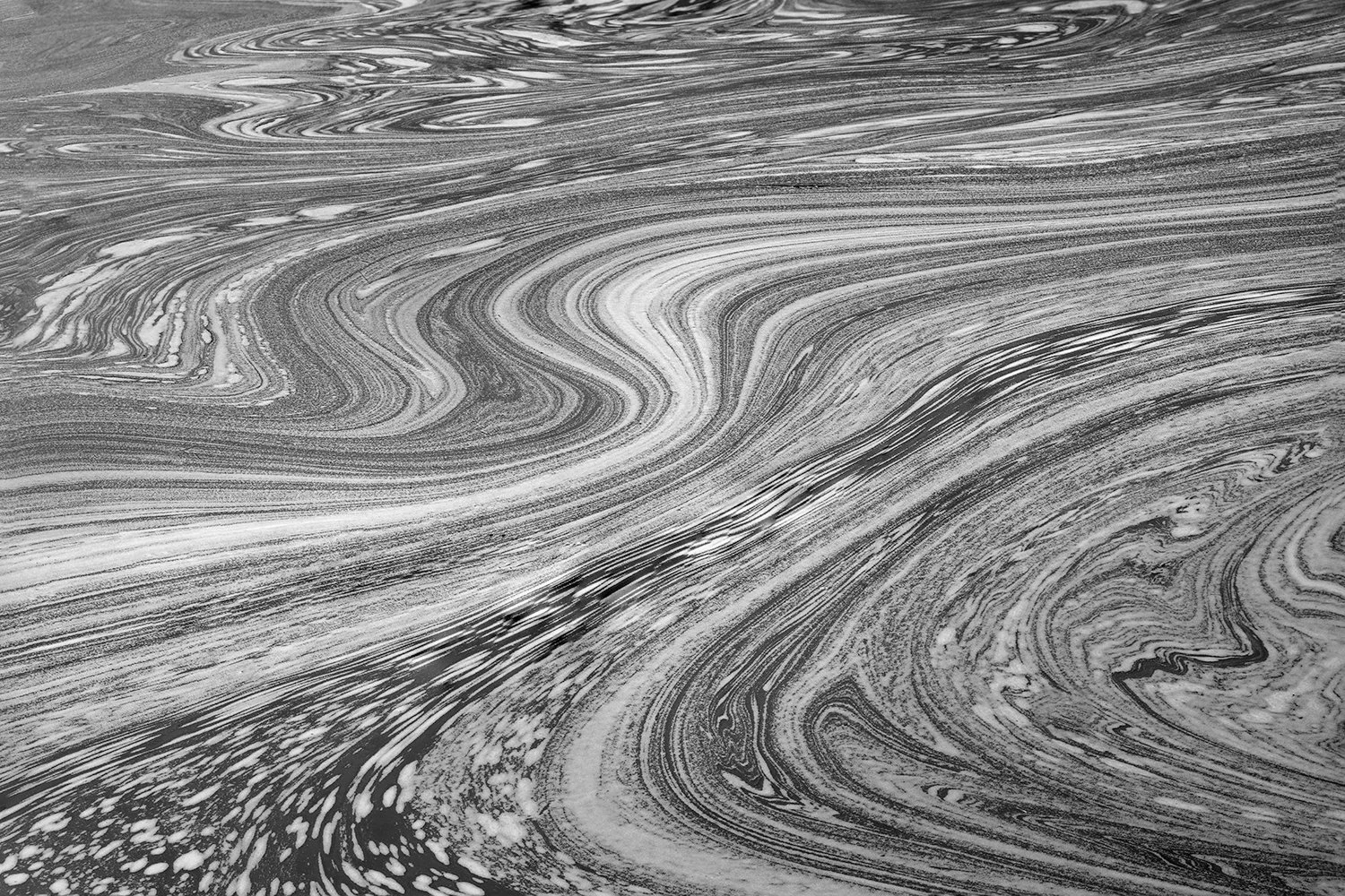 Foam Patterns - Potomac River