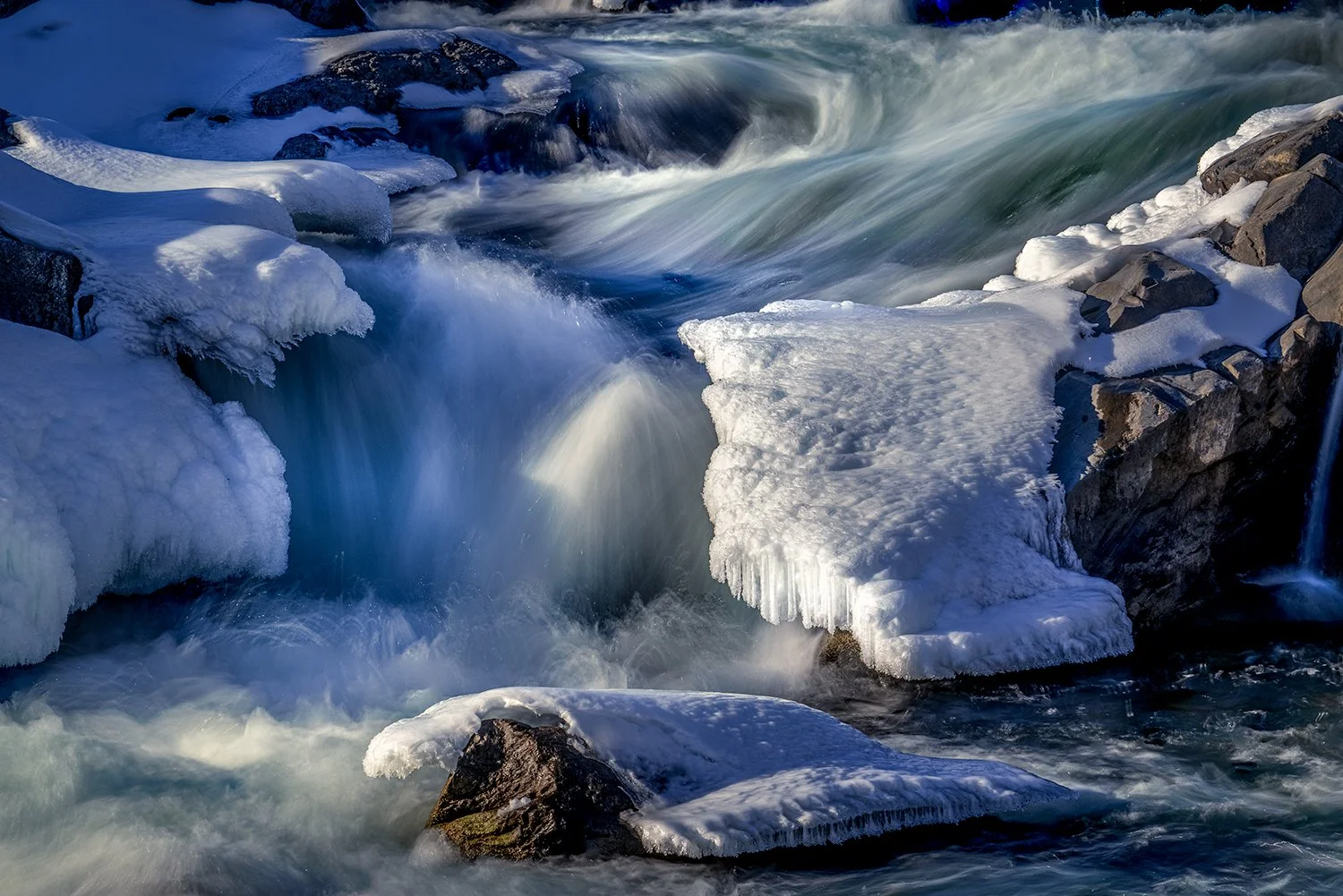 Ice at Great Falls, Potomac, MD