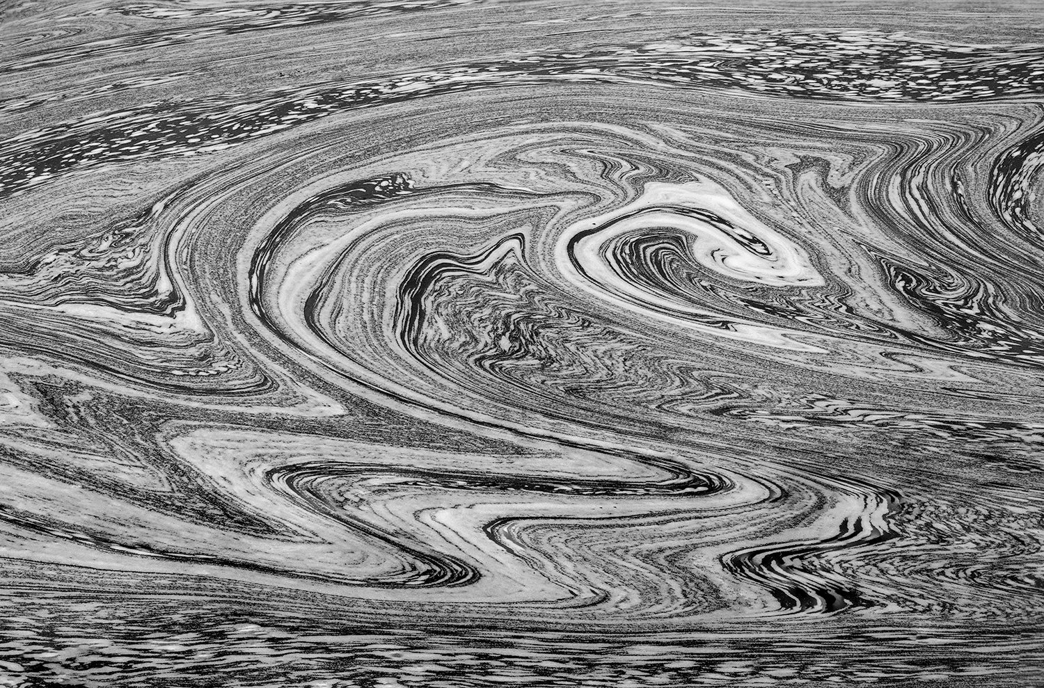 Foam Patterns - Potomac River