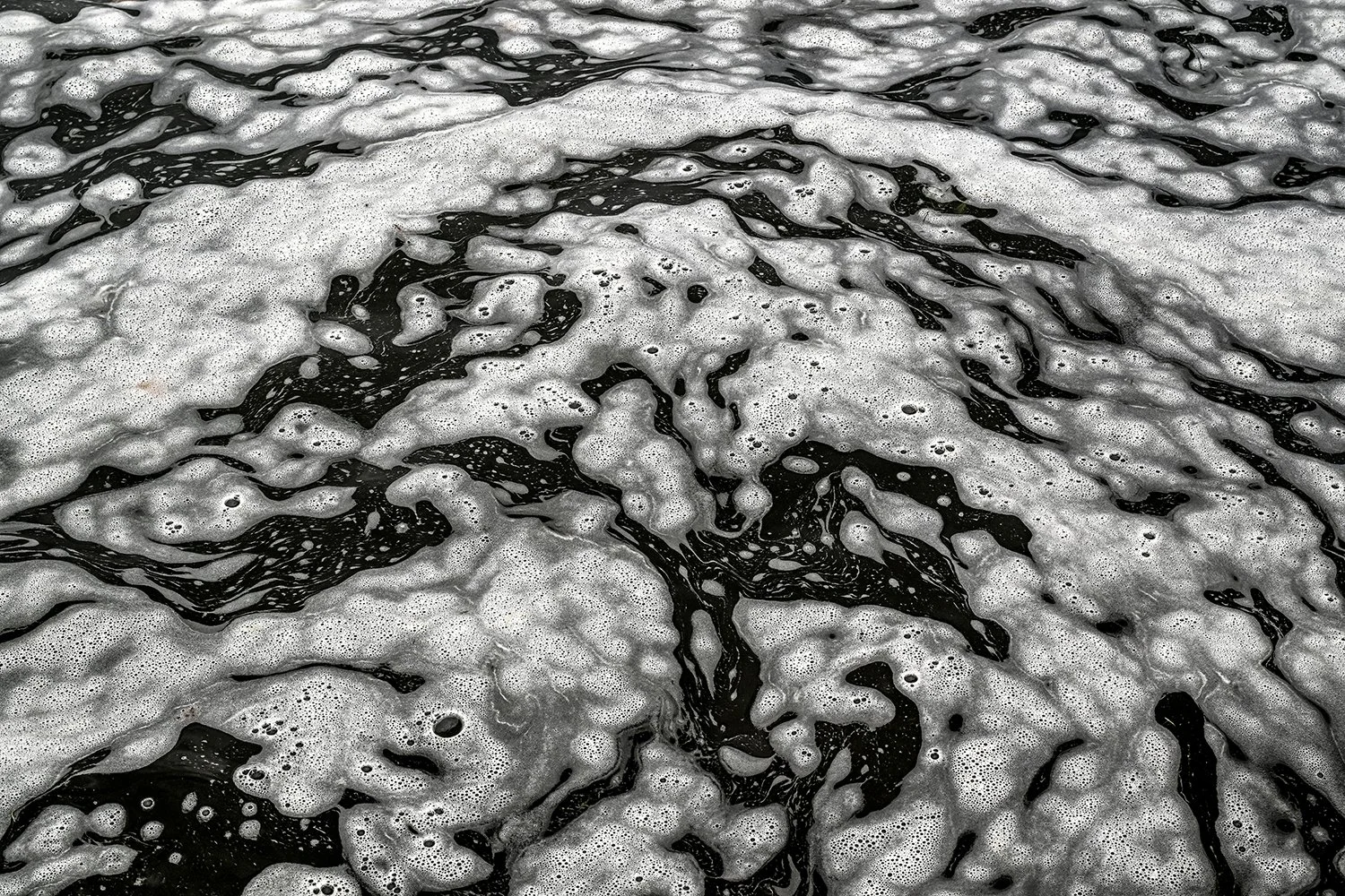 Foam Patterns - Potomac River