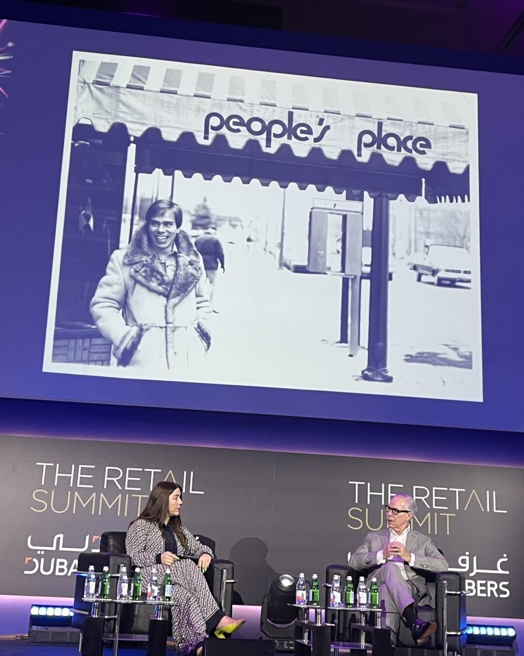 When @TommyHilfiger 🇺🇸 started his career as a designer he failed, but when he re-started as a creative business owner - he never looked back&hellip;👌🏾👌🏾👌🏾
#tommy #designer #fashionbusiness  @lucy_maguire_  @theretailsummit #insight