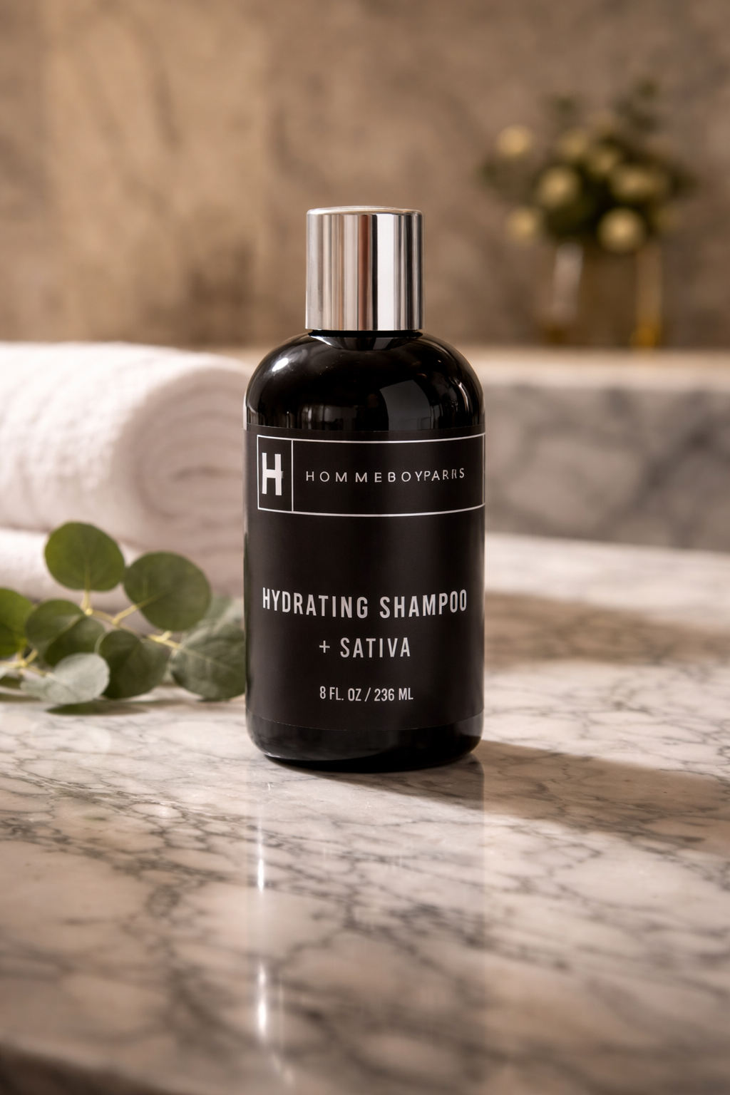 Hydrating Shampoo + Sativa