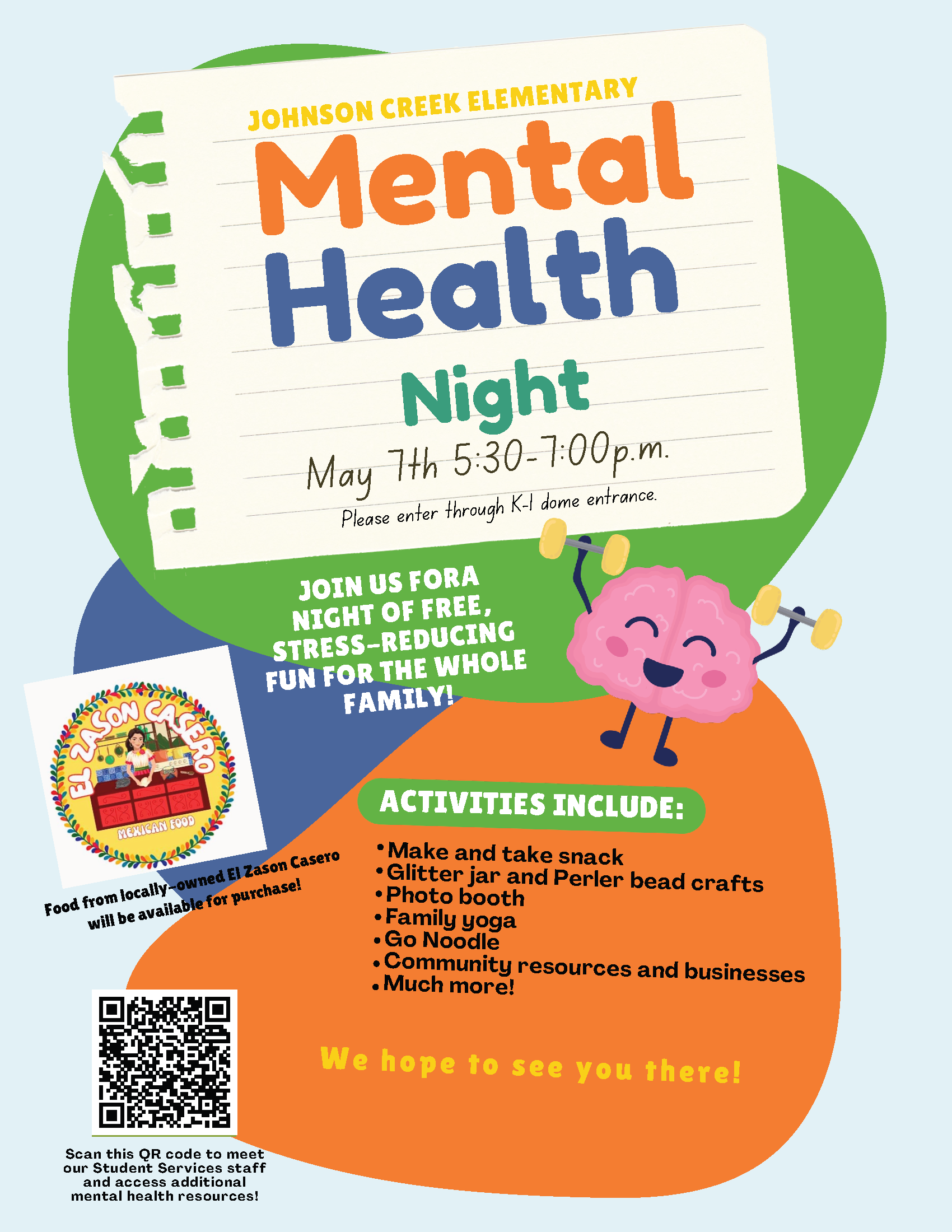 Johnson Creek Mental Health Night