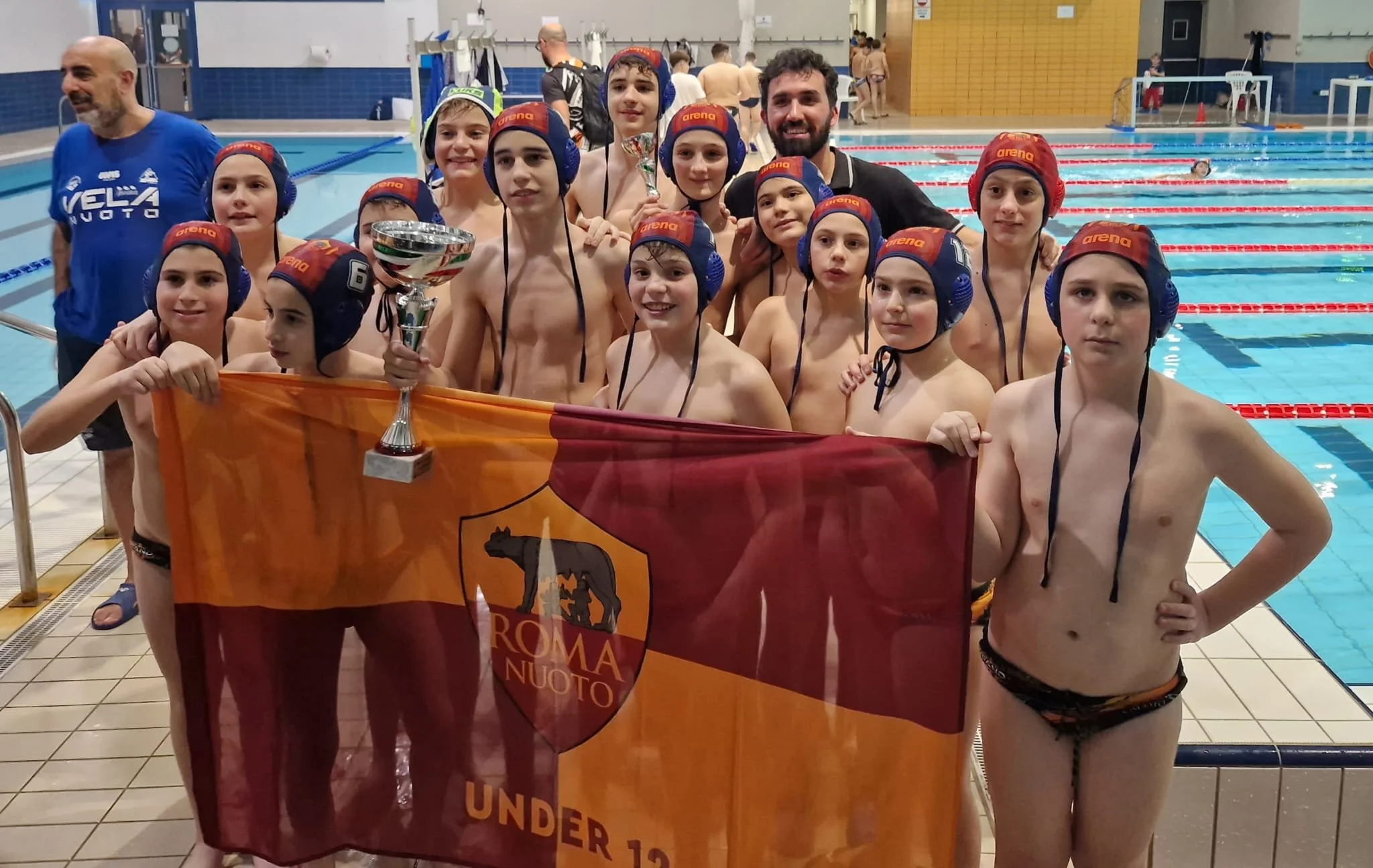 Successi e Impegno: i giallorossi Dominano un weekend ricco di pallanuoto
