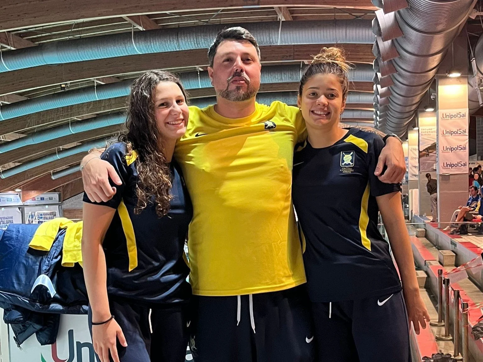 COACH GIORGIO GUGLIELMI AI CAMPIONATI ITALIANI ASSOLUTI