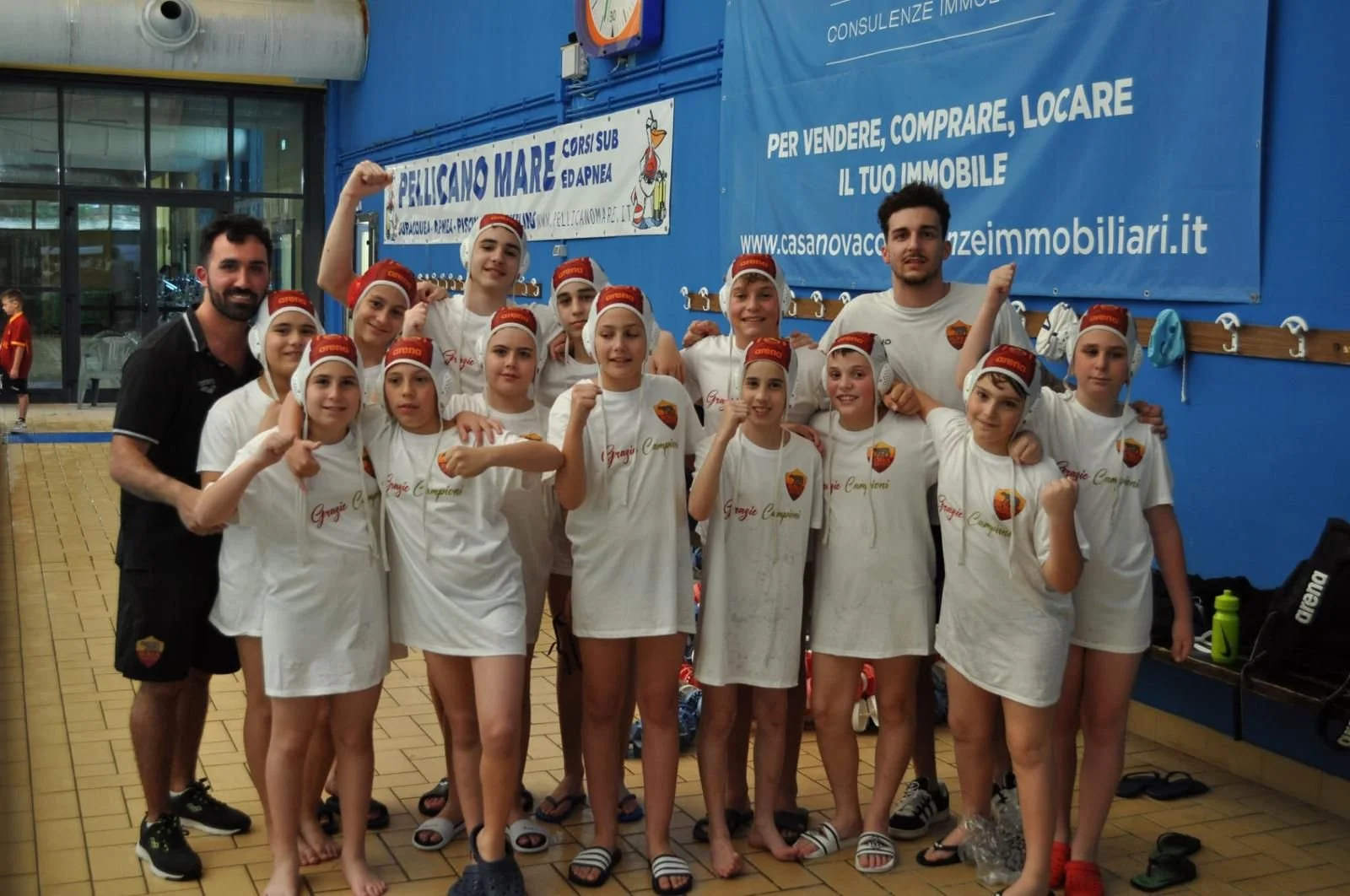 Roma Nuoto Under 12 Campione Regionale