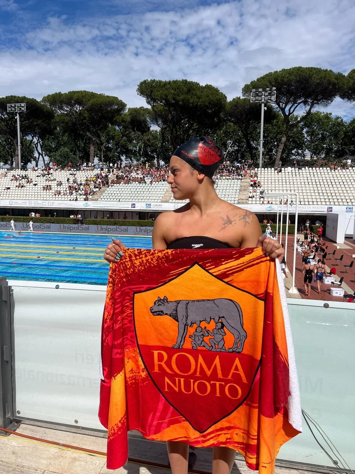 La Roma Nuoto al Trofeo Settecolli