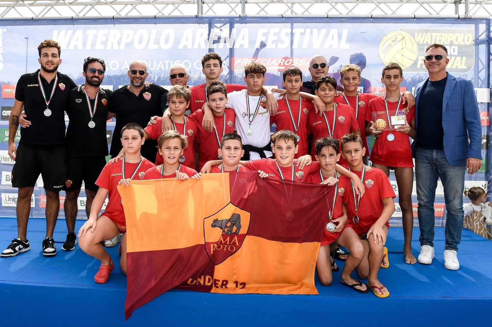 U12, Secondi classificati in Italia