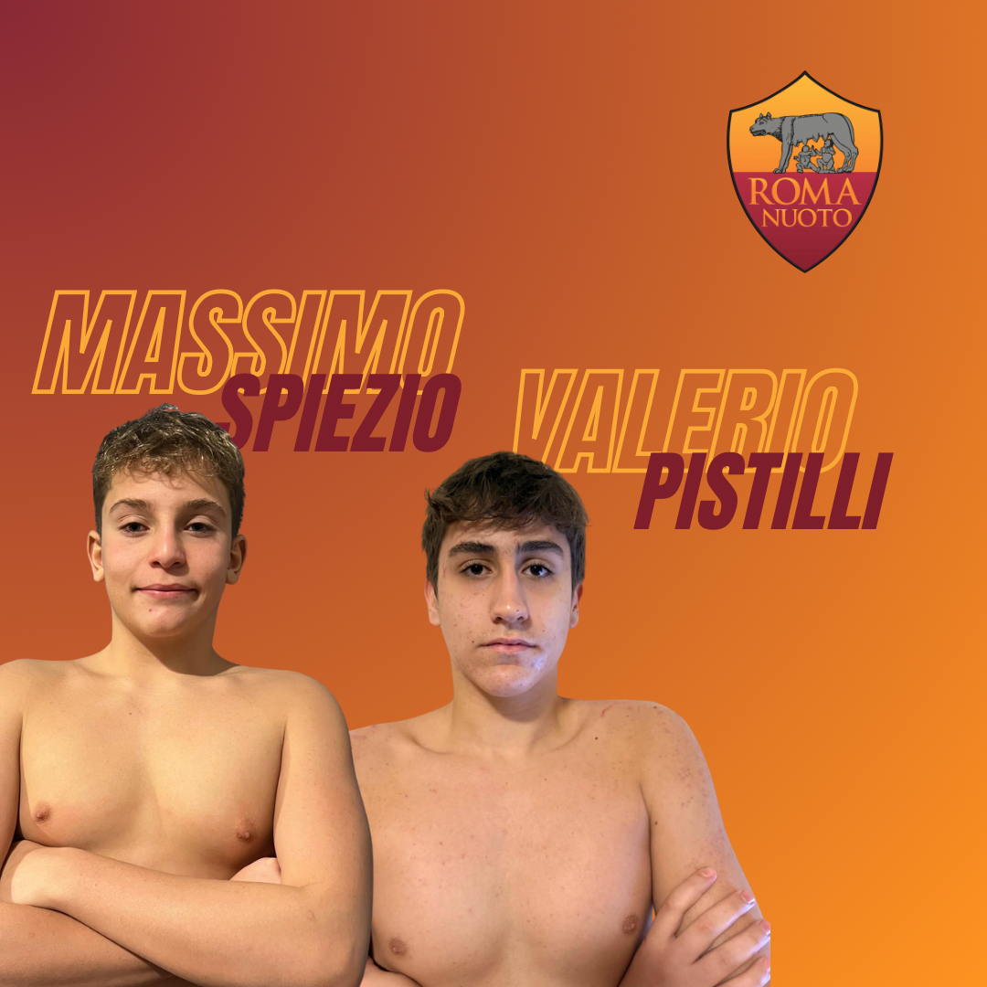 DUE GIOVANI ATLETI DELLA ROMA NUOTO CONVOCATI PER IL TROFEO DELLE REGIONI