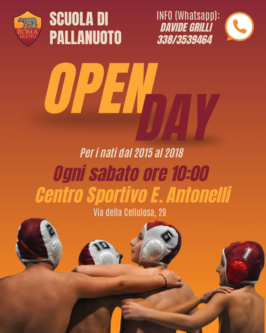 OPEN DAY PALLANUOTO! 