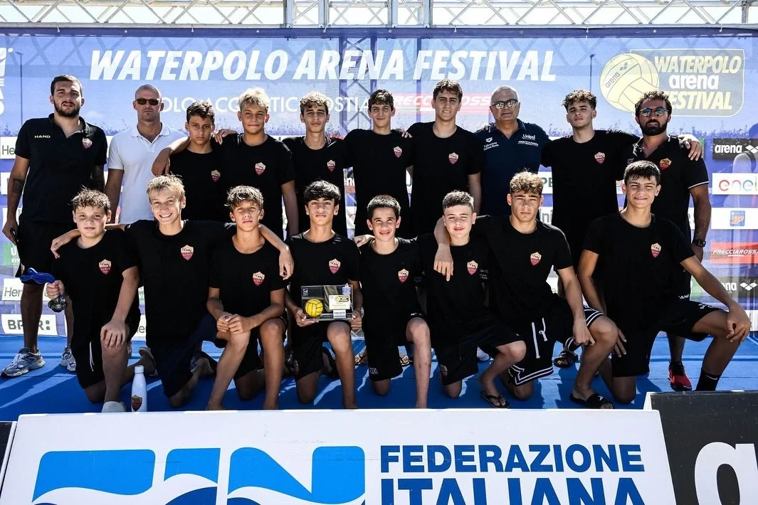 🏟️ Si &egrave; concluso il Waterpolo Arena Festival Ragazzi al Polo Natatorio di Ostia, e la nostra Roma Nuoto #U14 ha portato a casa una bella esperienza, classificandosi 12&ordf; tra le migliori squadre d&rsquo;Italia! 

Un grande ringraziamento a