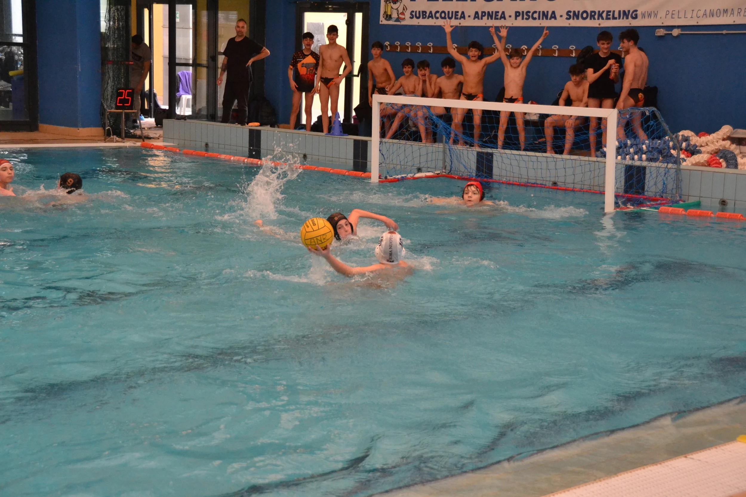 Doppia vittoria per le giovanili Roma Nuoto contro Aventino