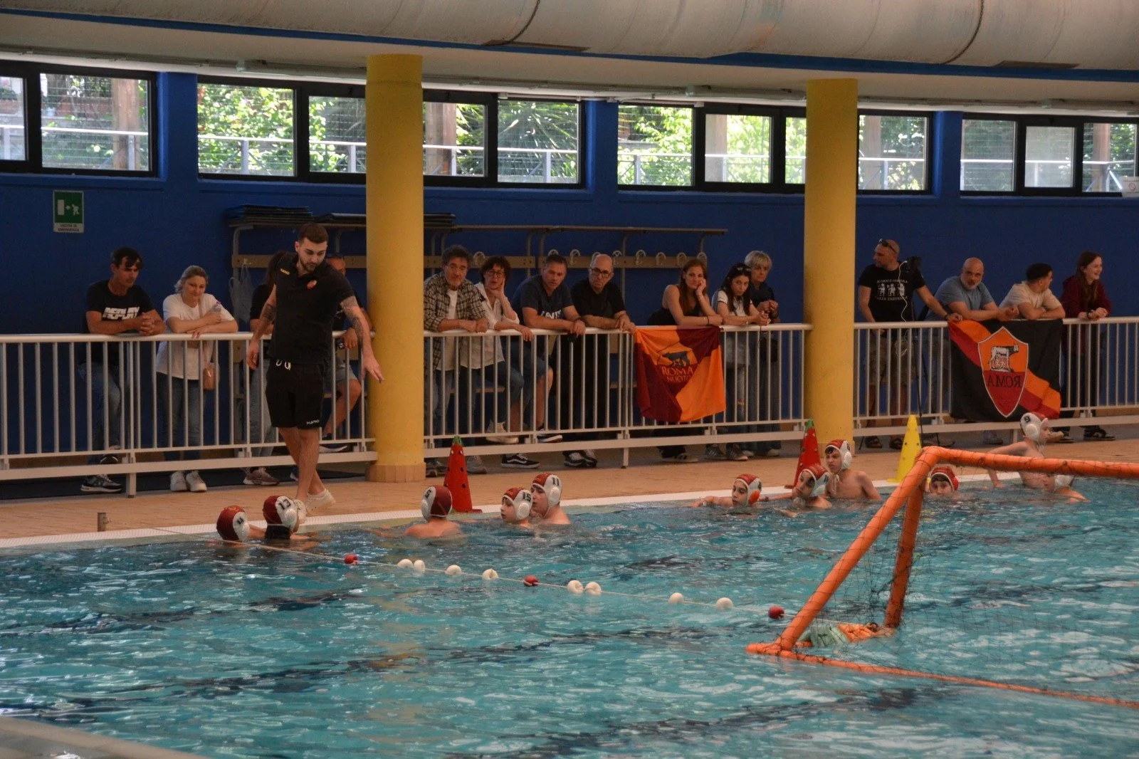 Sabato di carattere per l’U12 della Roma Nuoto: vittoria contro Olympic