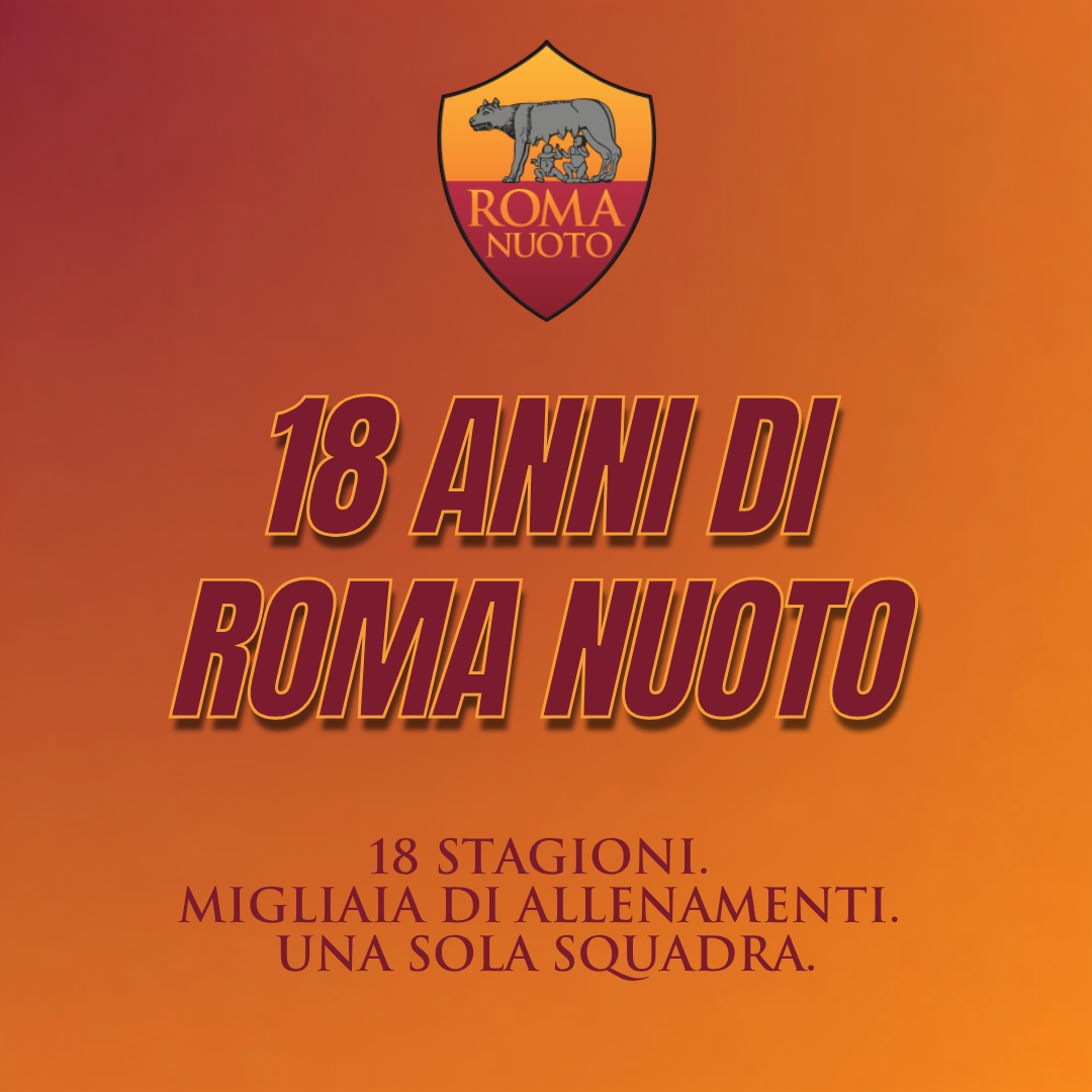 Buon compleanno Roma Nuoto! 