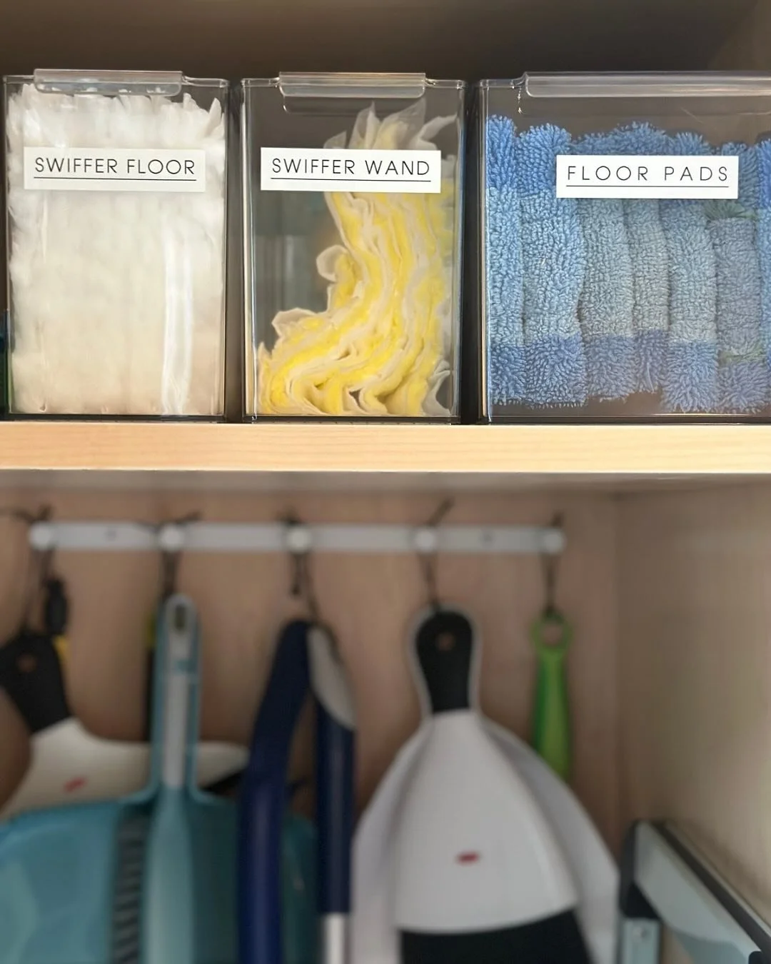 Because cleaning is way easier when you can actually find the mop!!🧹🧼