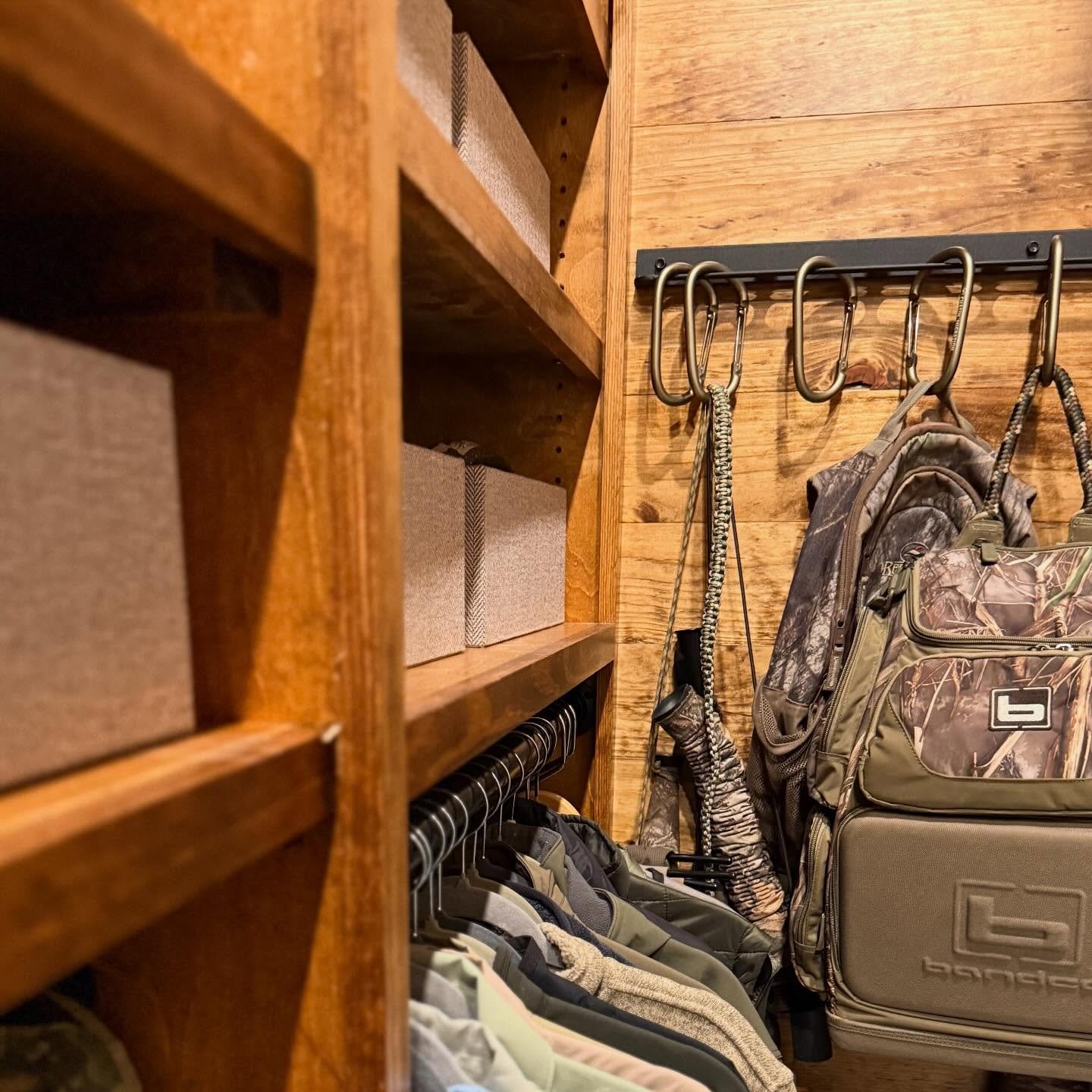 Because last night was the @ducksunlimitedinc banquet thought we should tease this Custom Hunting Space we designed + @wilsonbairdfg3 made happen! 

We see some @chasin.migration + @bandedbrands + @houndstoothgamecalls there is even some @loweshomeim