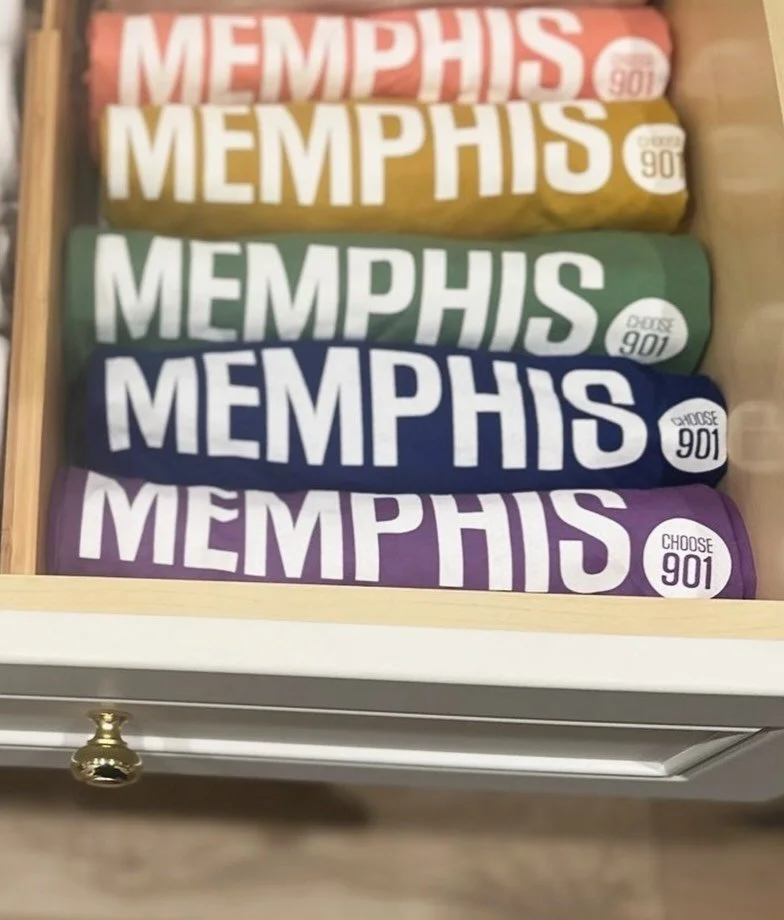 Look at this drawer &mdash; folded, organized, and full of nothing but Memphis pride. When you love your city, it shows up everywhere, even in your dresser drawers.

This city has so much to offer, and the people here? They show up. Whether it&rsquo;