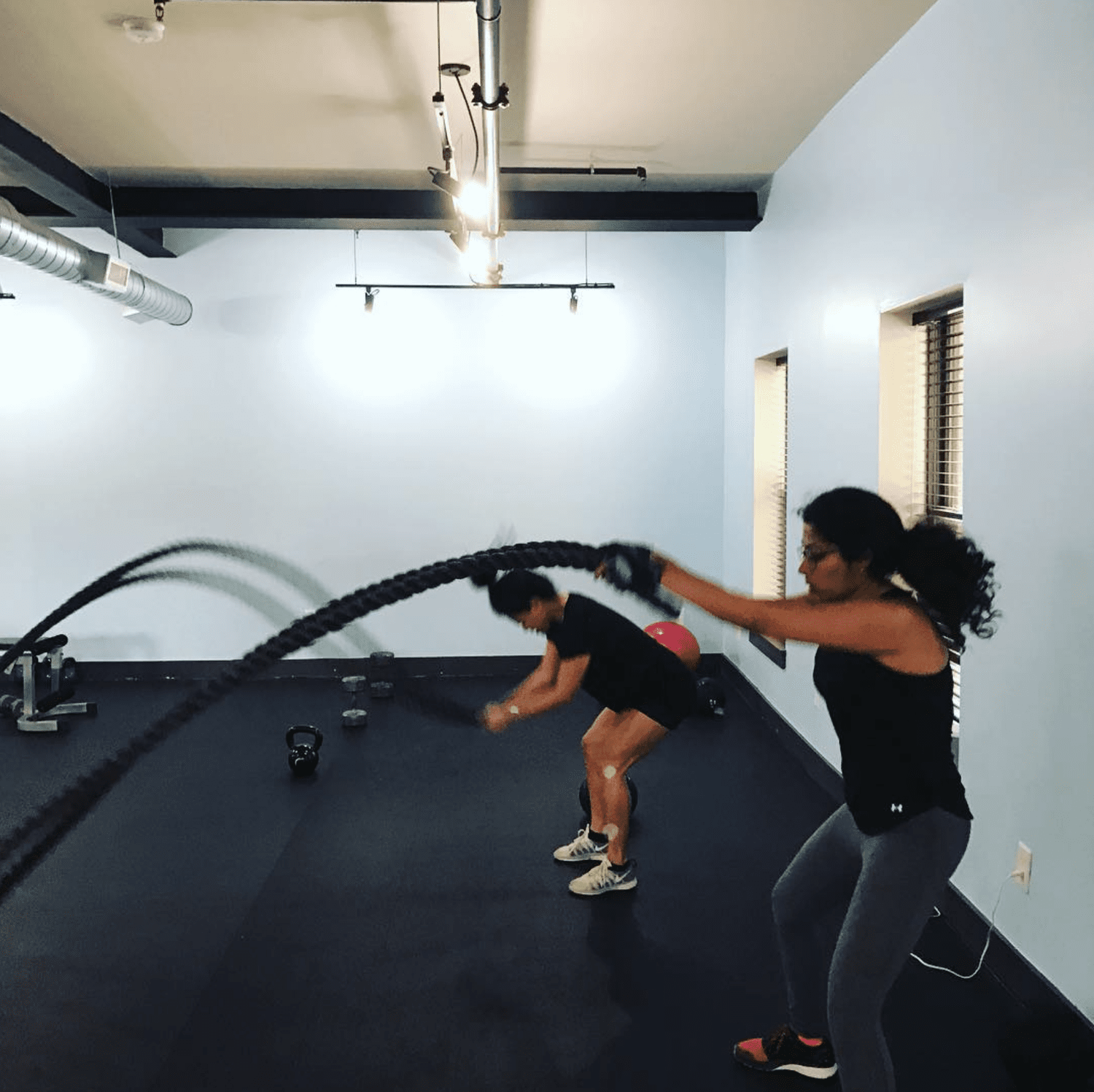 Members training at Surge Fitness