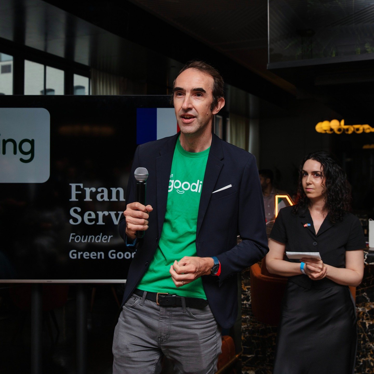 Two weeks ago, during #newyorktechweek , I had the opportunity to deliver a live pitch introducing Green Gooding to potential partners and investors who could help us grow.
Not sure how much I have shared, but we want to offer Green Gooding's servi