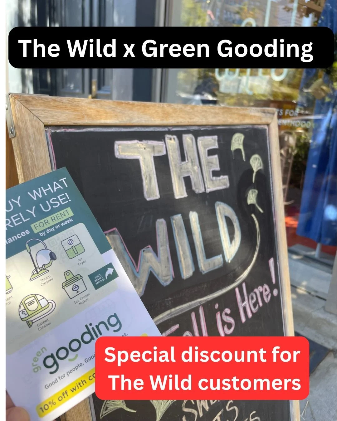 We’re excited to partner with The Wild in Williamsburg to offer parents special discounts on small appliance rentals. It's always been a special place for us, and we hope it's the same for you. 
Make life a little easier with affordable and co