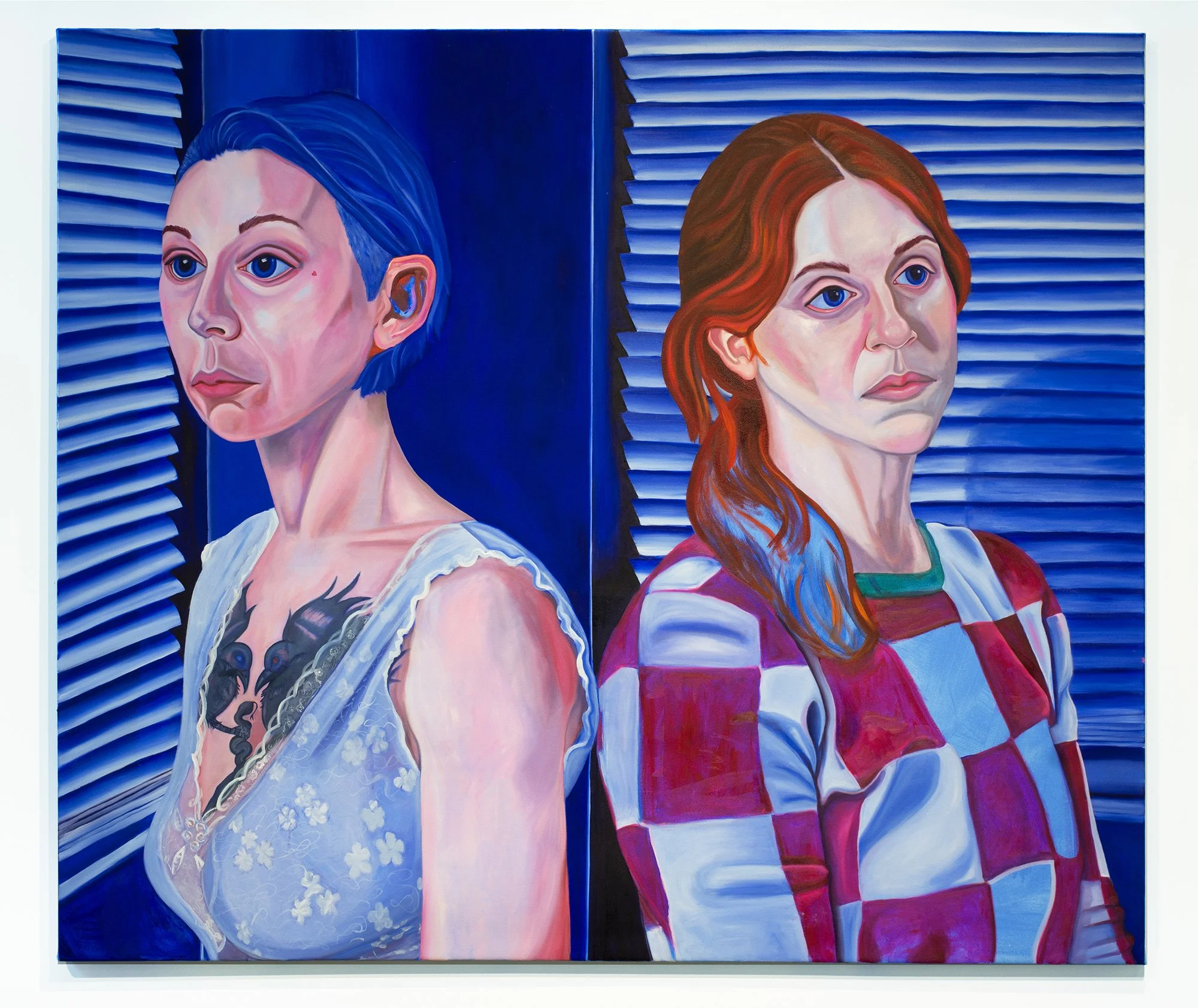 Cover Us and Say Goodnight, 60x70 inches, oil